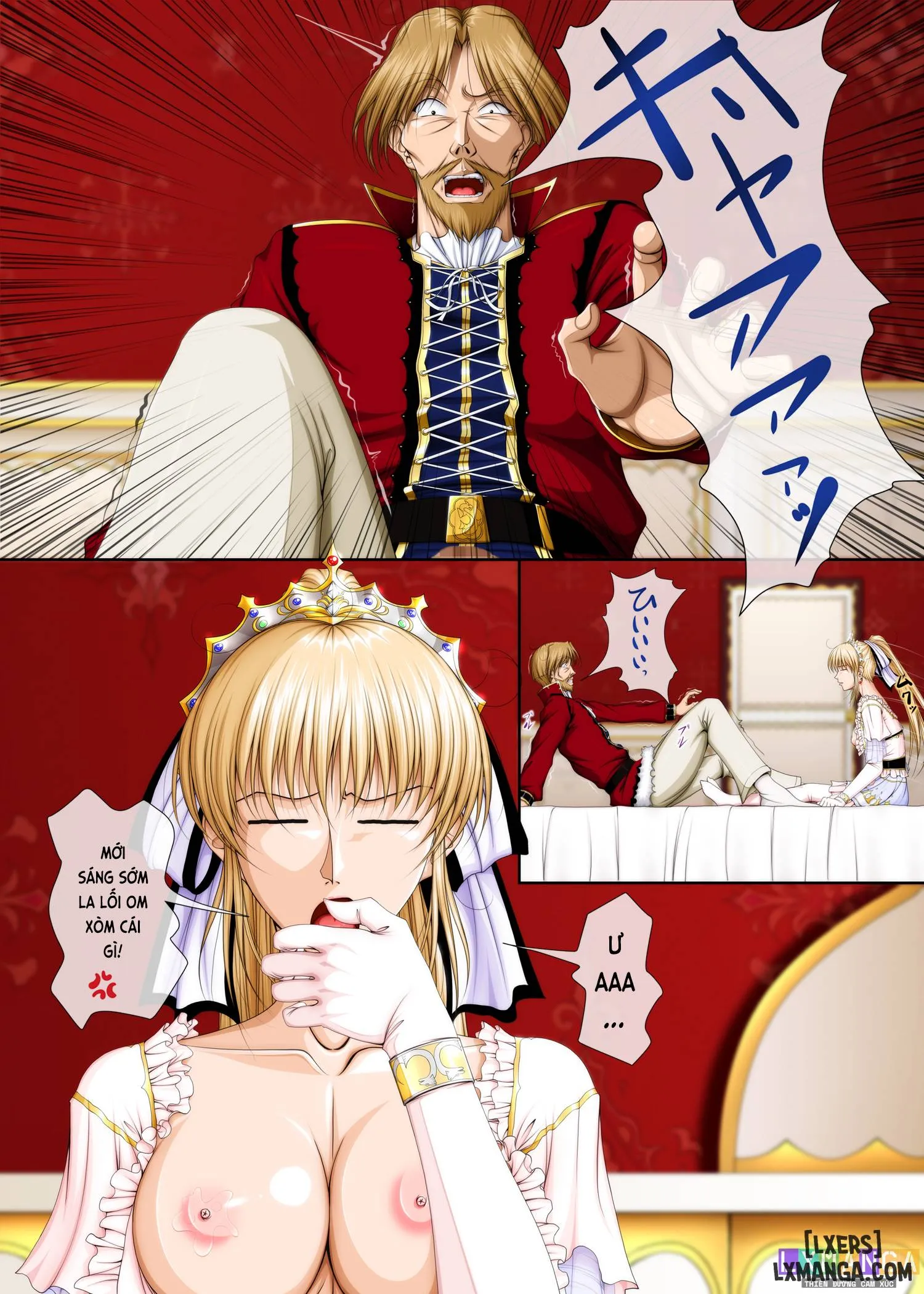 HentaiVN.net - Ảnh 68 - おうさま!(仮)1王様と王女様 通常版 - Chap 1