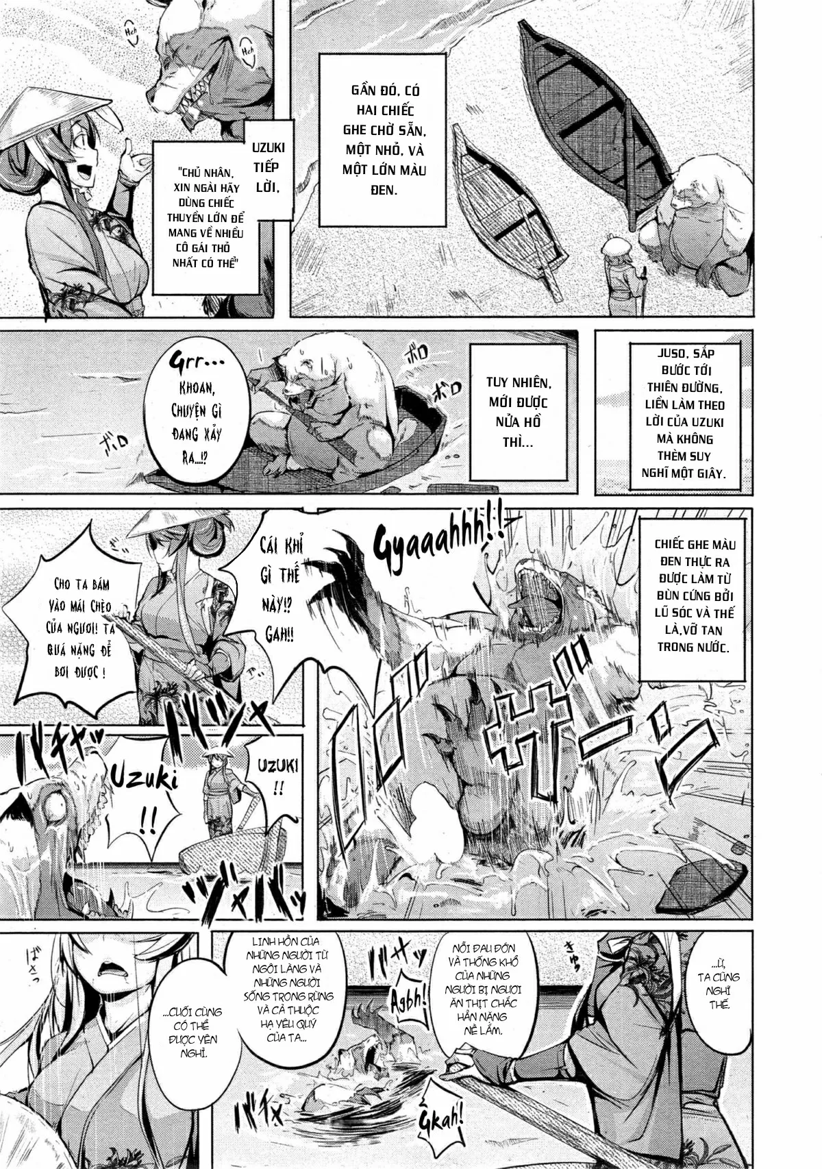 HentaiVN.net - Ảnh 23 - Núi Kachi-Kachi [Kachi-Kachi Yama | Kachi-Kachi Mountain; カチカチヤマ] - Chap 1