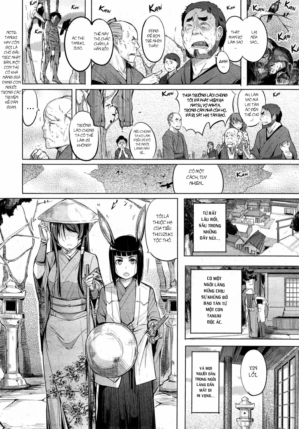 HentaiVN.net - Ảnh 6 - Núi Kachi-Kachi [Kachi-Kachi Yama | Kachi-Kachi Mountain; カチカチヤマ] - Chap 1