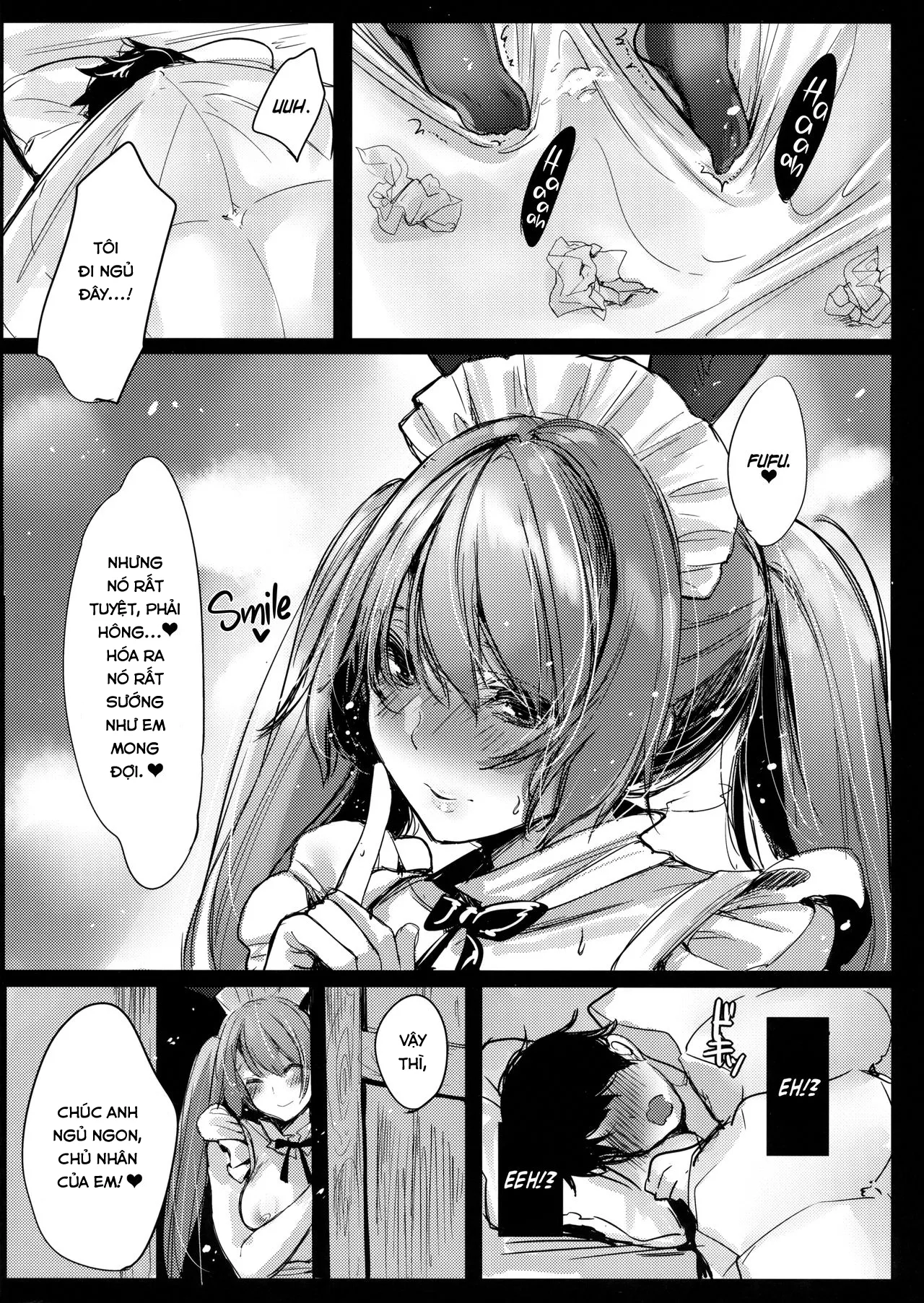 HentaiVN.net - Ảnh 15 - Bunny Maid no Chouhatsu - Chap 1