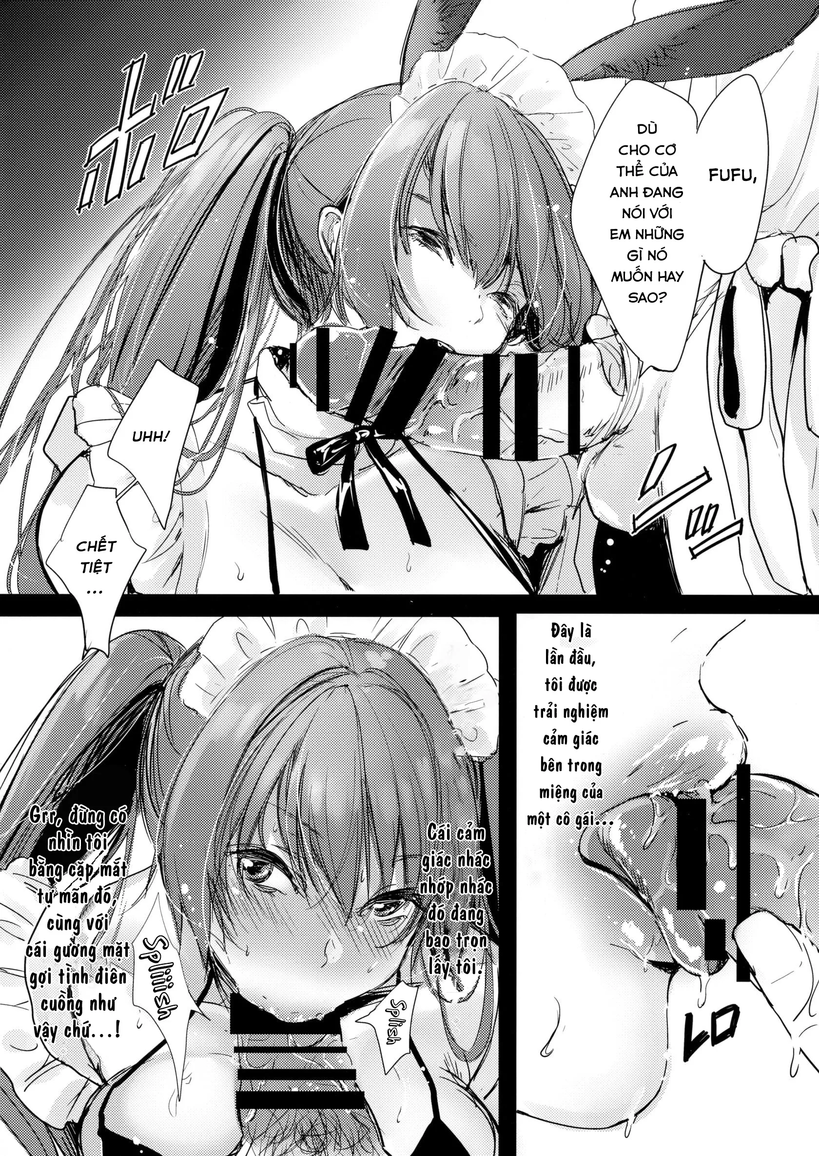 HentaiVN.net - Ảnh 5 - Bunny Maid no Chouhatsu - Chap 1