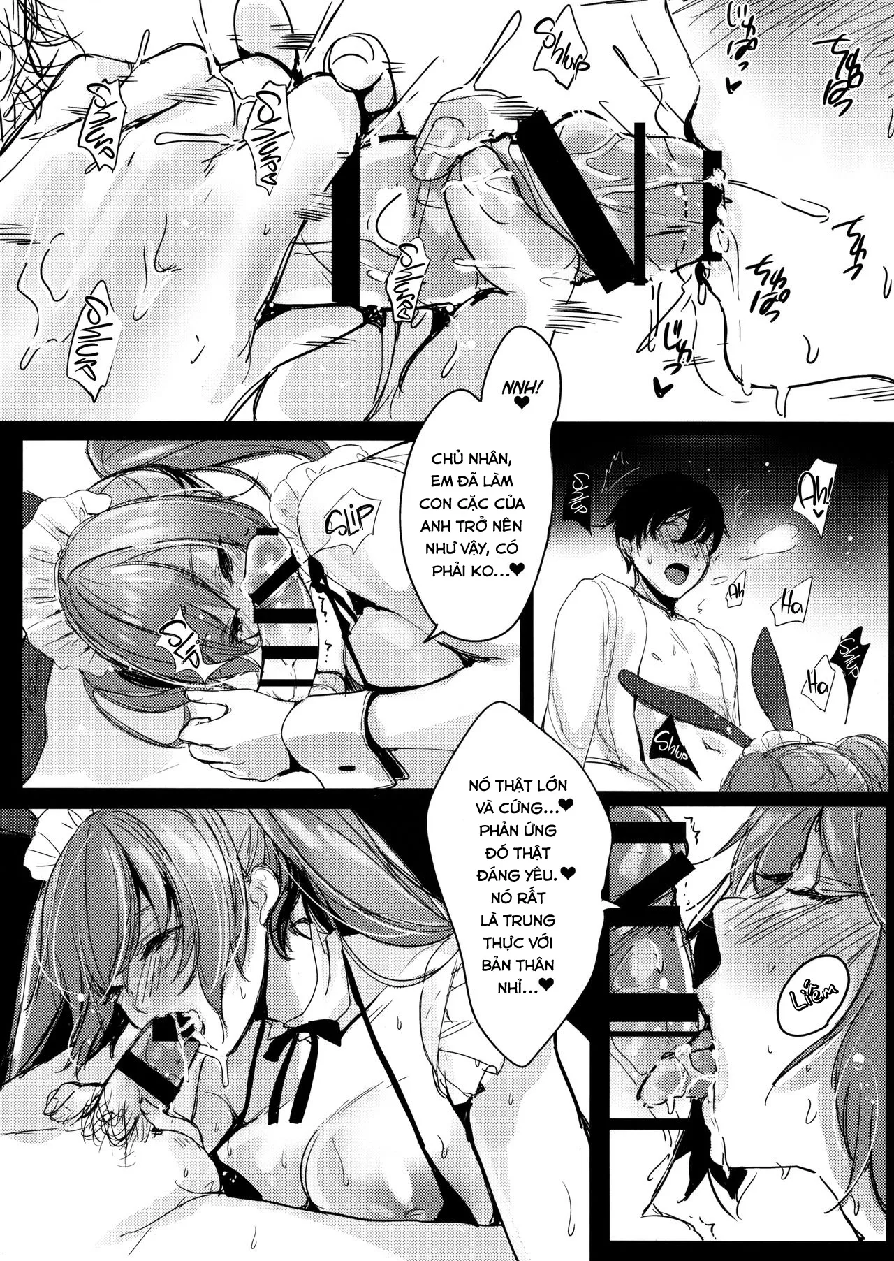 HentaiVN.net - Ảnh 6 - Bunny Maid no Chouhatsu - Chap 1