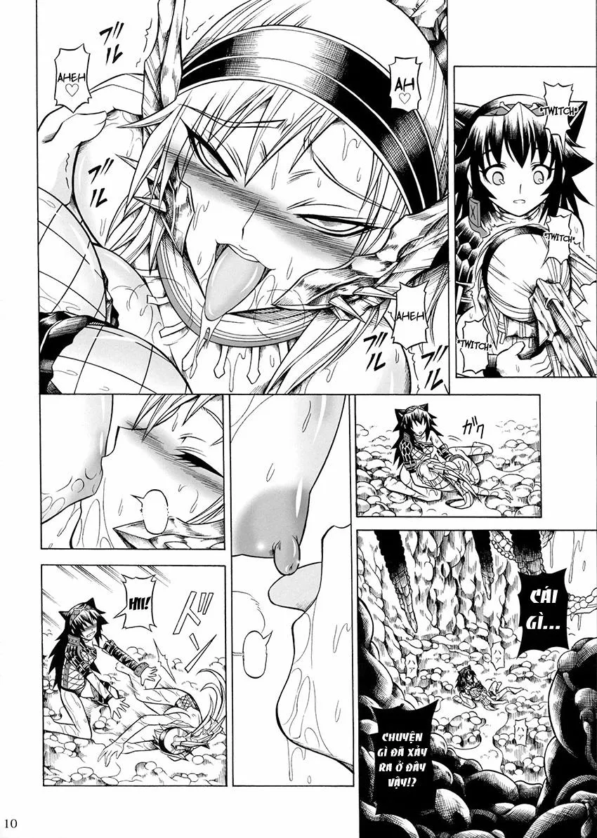 HentaiVN.net - Ảnh 11 - Solo Hunter No Seitai 2 The Second Part (Monster Hunter) - Chap 1