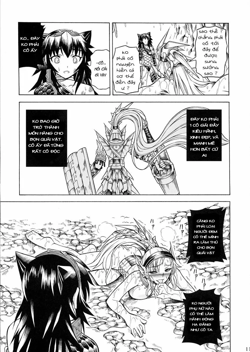 HentaiVN.net - Ảnh 12 - Solo Hunter No Seitai 2 The Second Part (Monster Hunter) - Chap 1