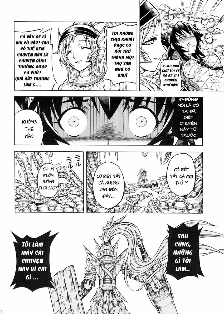 HentaiVN.net - Ảnh 25 - Solo Hunter No Seitai 2 The Second Part (Monster Hunter) - Chap 1