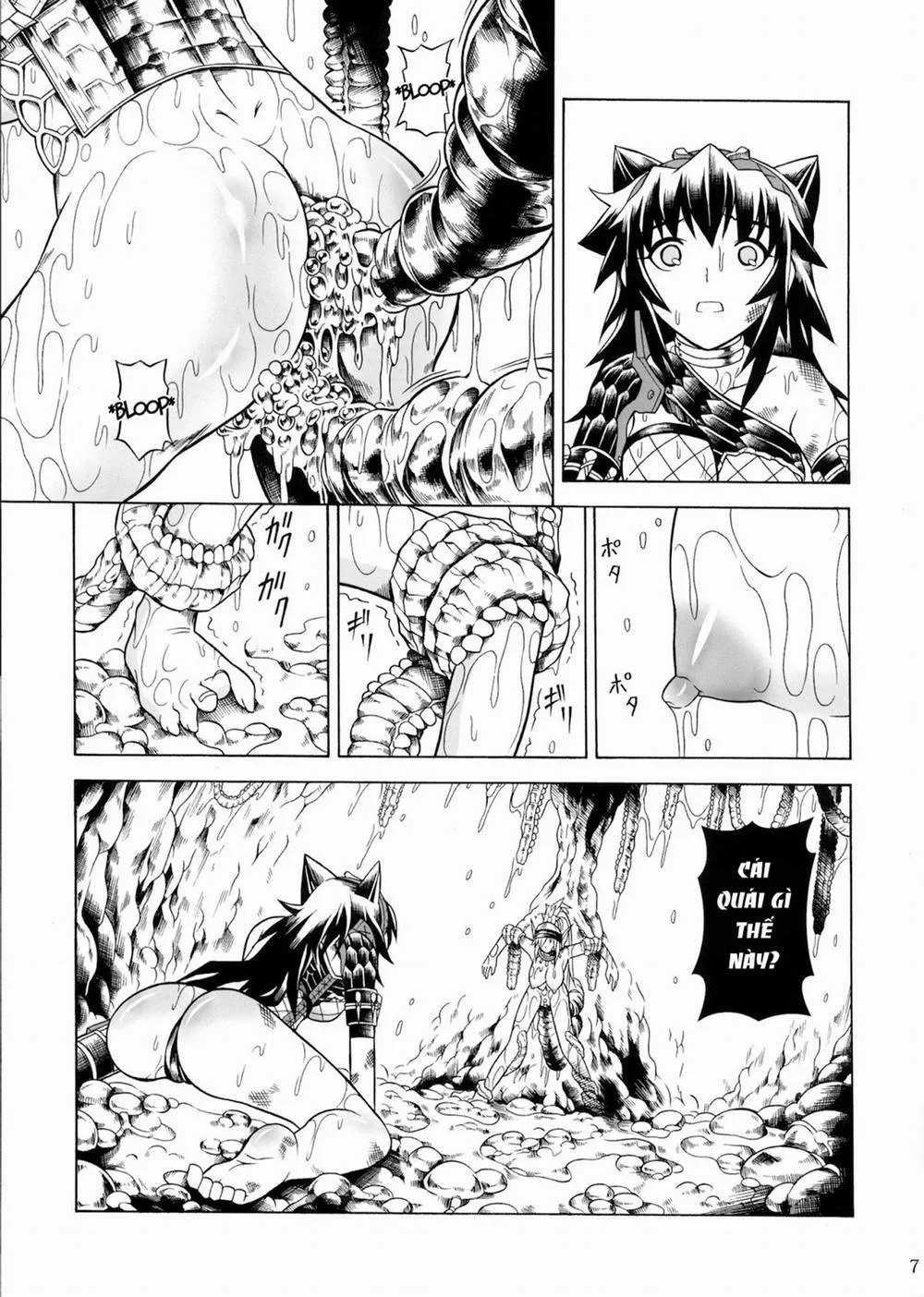 HentaiVN.net - Ảnh 8 - Solo Hunter No Seitai 2 The Second Part (Monster Hunter) - Chap 1