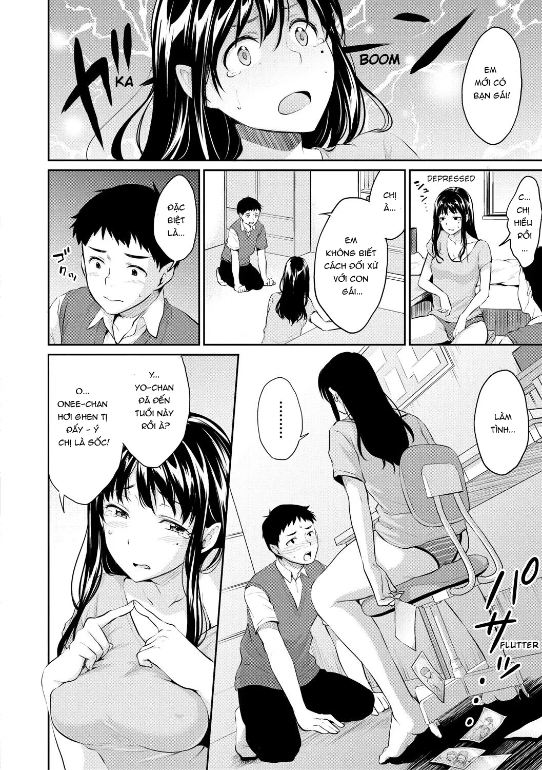 HentaiVN.net - Ảnh 4 - Leave It To Onee-Chan! [Onee-Chan Ni Makasenasai!] - Chap 1