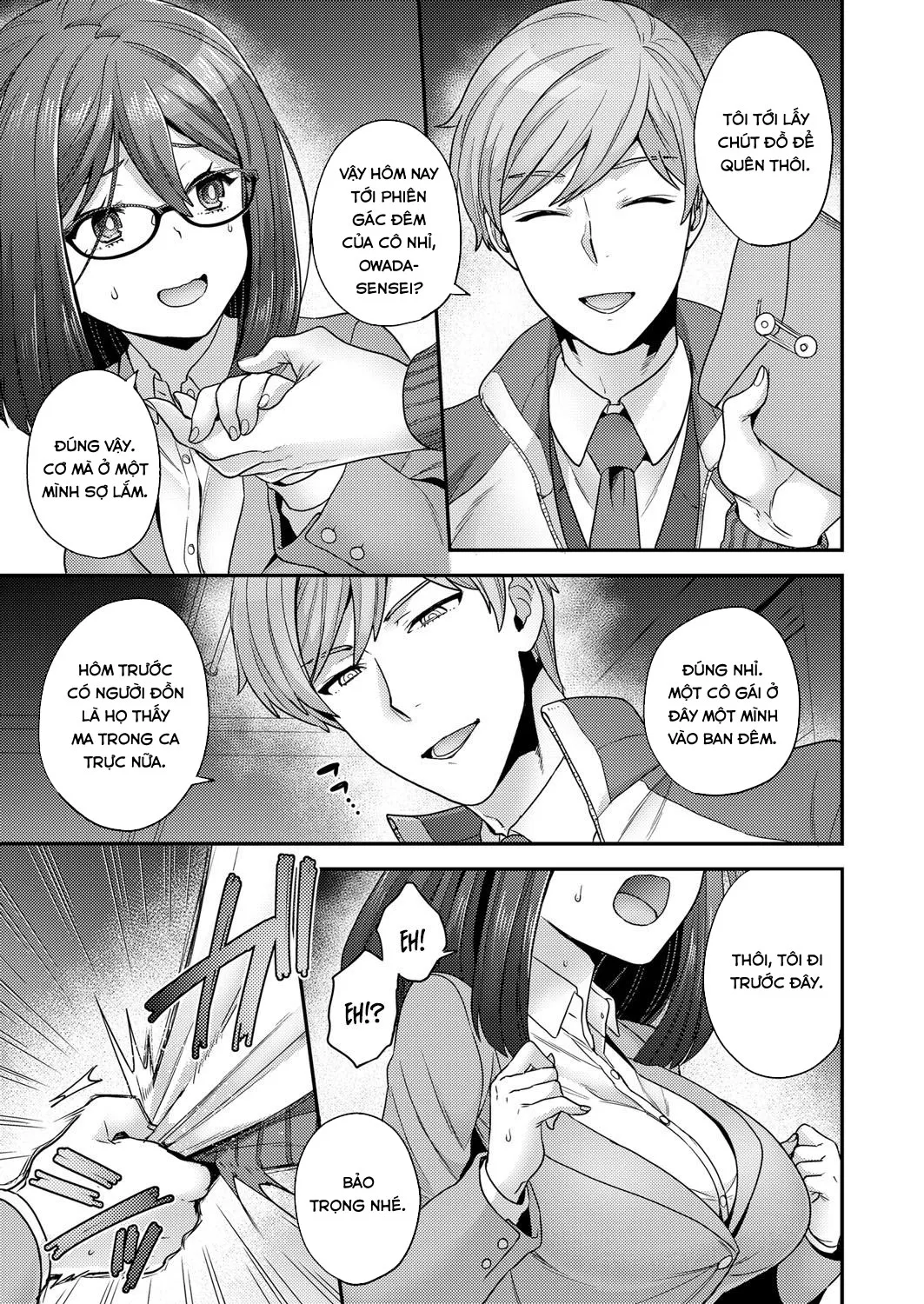 HentaiVN.net - Ảnh 4 - Secret Night Watch - Chap 1
