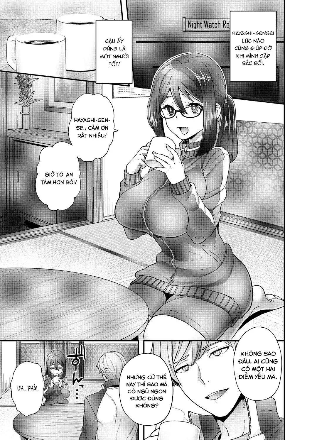 HentaiVN.net - Ảnh 6 - Secret Night Watch - Chap 1