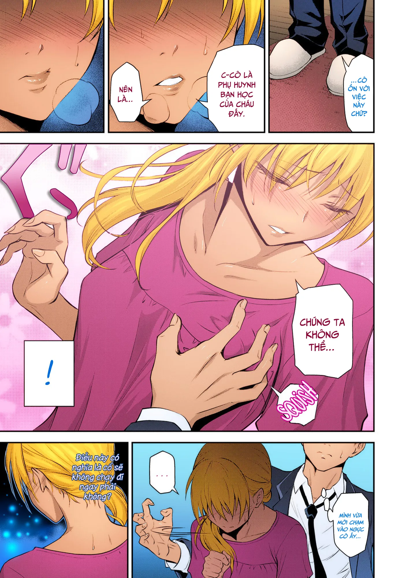 HentaiVN.net - Ảnh 10 - Người mẹ trẻ của bạn cùng lớp tôi! [Doukyuusei no Wakai Haha;My Classmate's Young Mom] - Chap 1