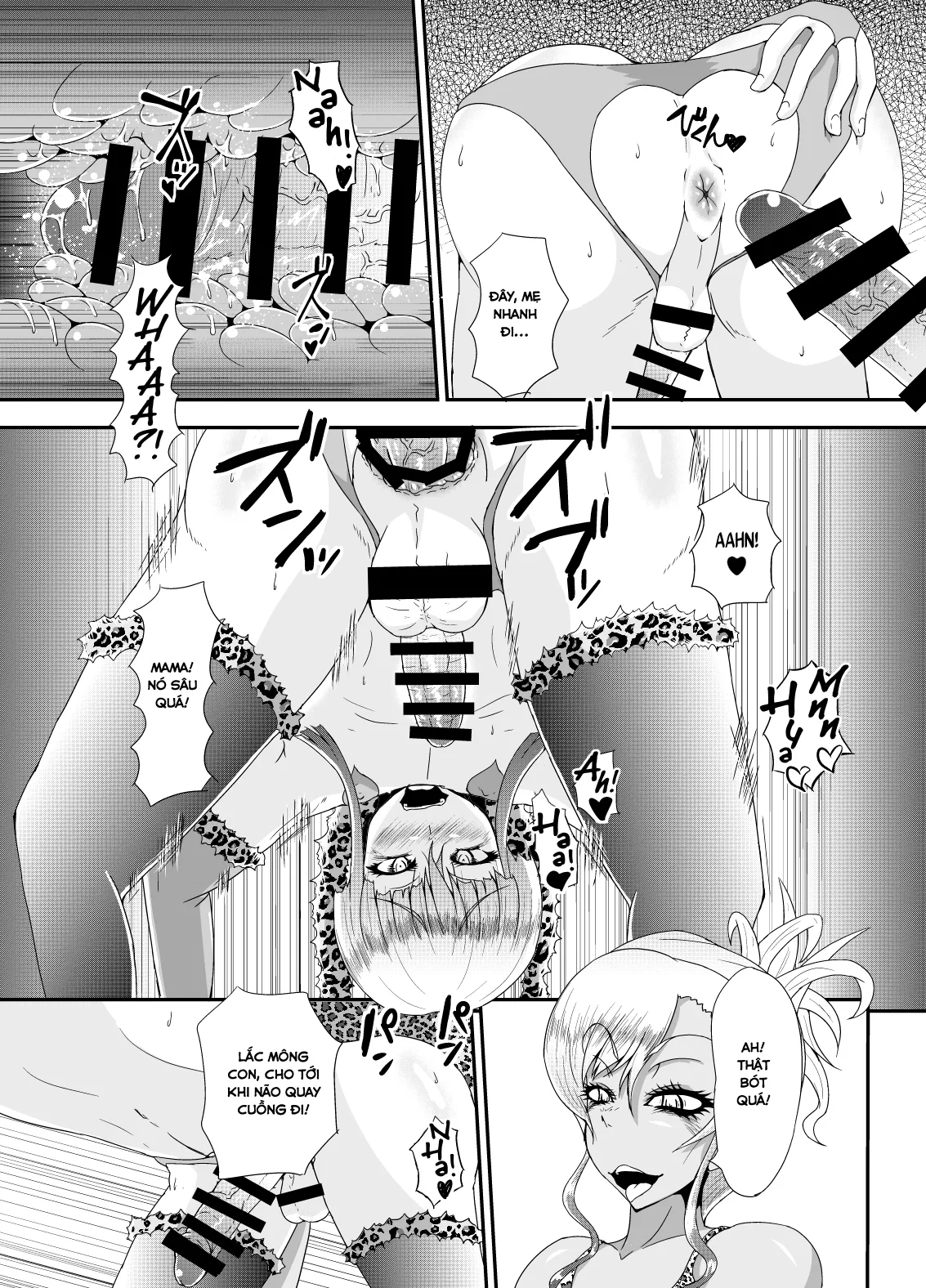 HentaiVN.net - Ảnh 12 - Bitch Mama to Mesumusuko [Bitch Mom and Masochist Son] - Chap 1