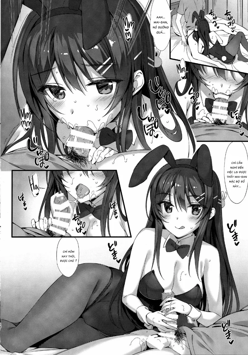 HentaiVN.net - Ảnh 16 - Mai Senpai to Ichatsukitai(Seishun Buta Yarou wa Bunny Girl Senpai no Yume o Minai) [I Want to Flirt With Mai-senpai ; 麻衣先輩といちゃつきたい] - Chap 1