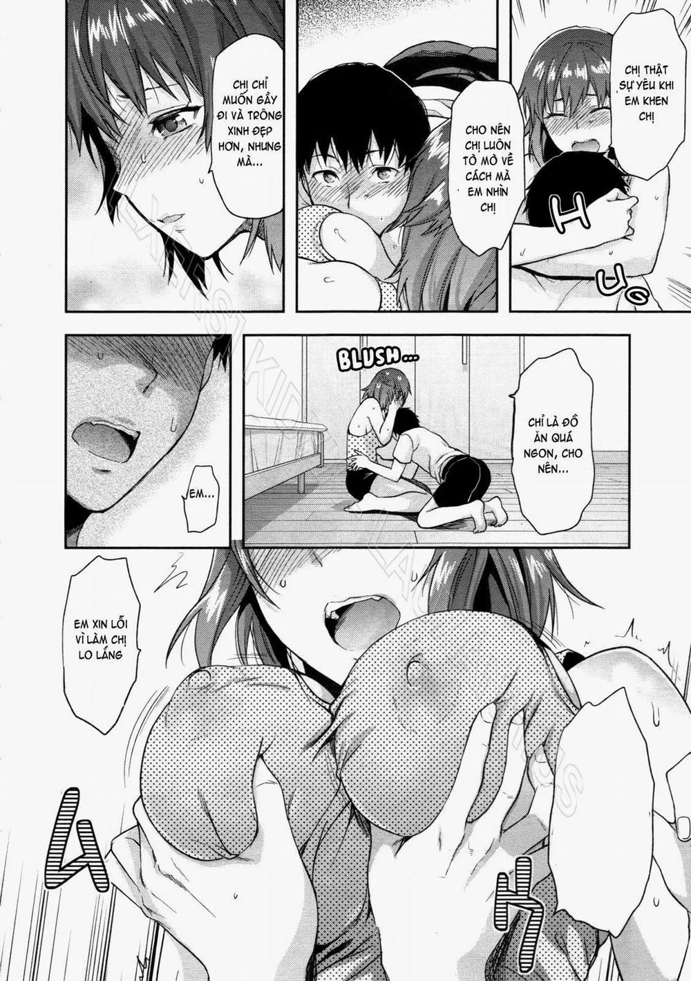 HentaiVN.net - Ảnh 6 - Muchi Ane [Chubby Sister] - Chap 1