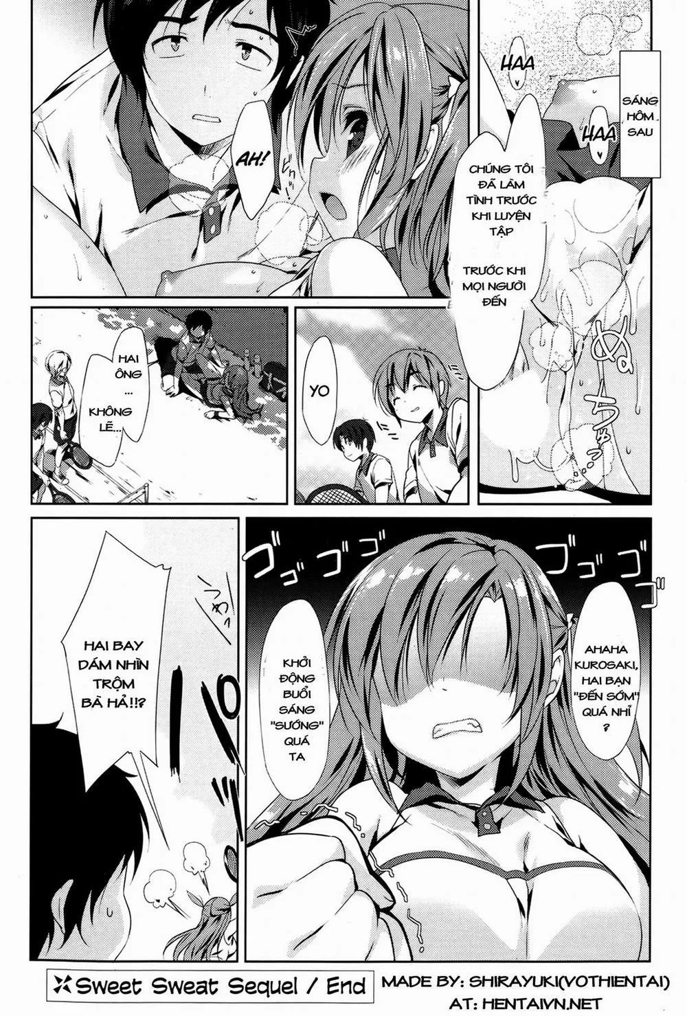 HentaiVN.net - Ảnh 21 - Ý Trời Bảo Anh Đụ Em Toát Mồ Hôi! [Sweet Sweat After] - Chap 3