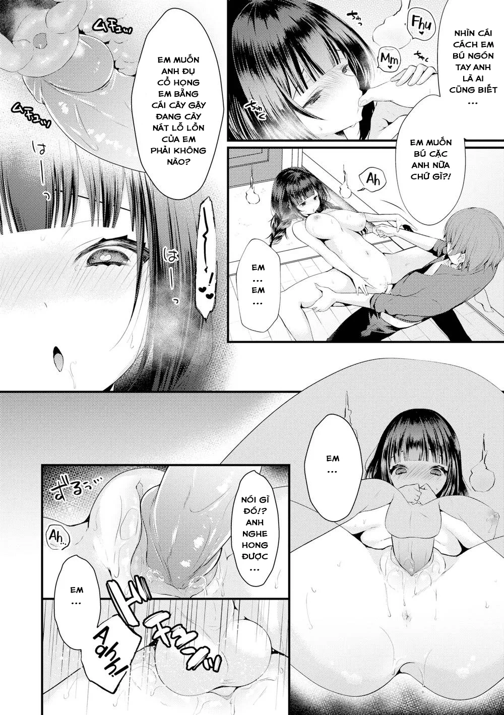 HentaiVN.net - Ảnh 15 - Ý Trời Cho Em Được Siêu Thoát Với Anh! [Mysterious! Stuck in the Midnight Door] - Chap 1