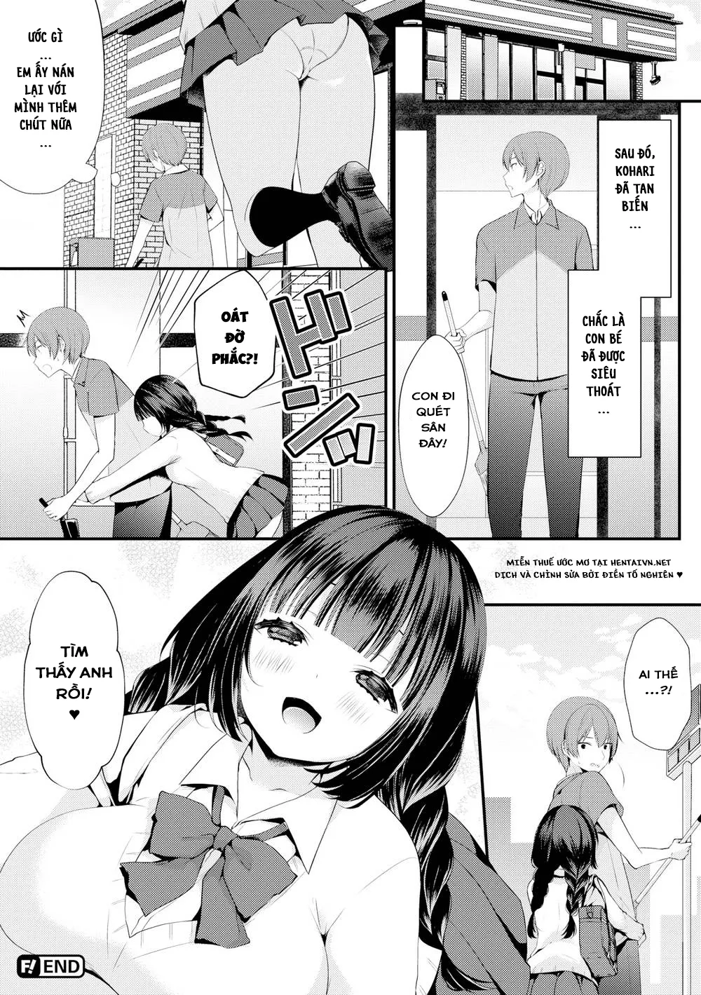 HentaiVN.net - Ảnh 21 - Ý Trời Cho Em Được Siêu Thoát Với Anh! [Mysterious! Stuck in the Midnight Door] - Chap 1