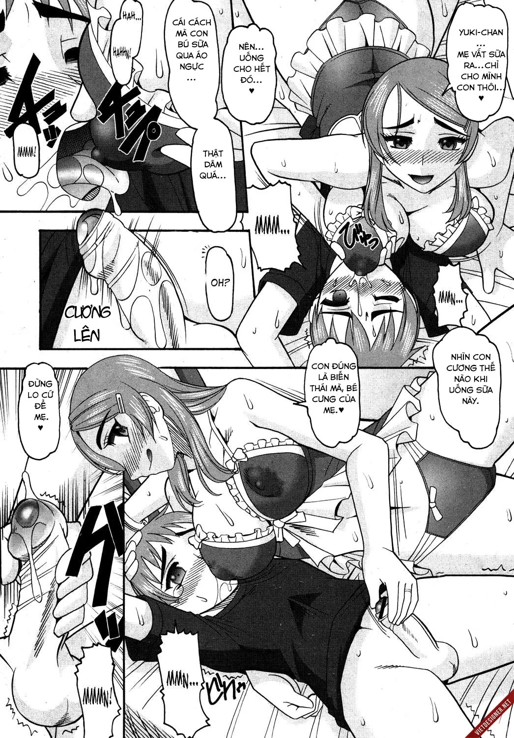 HentaiVN.net - Ảnh 10 - Konban Musuko O Goukan Shimasu! (Decensored) [I'll Rape My Son Tonight] - Chap 1