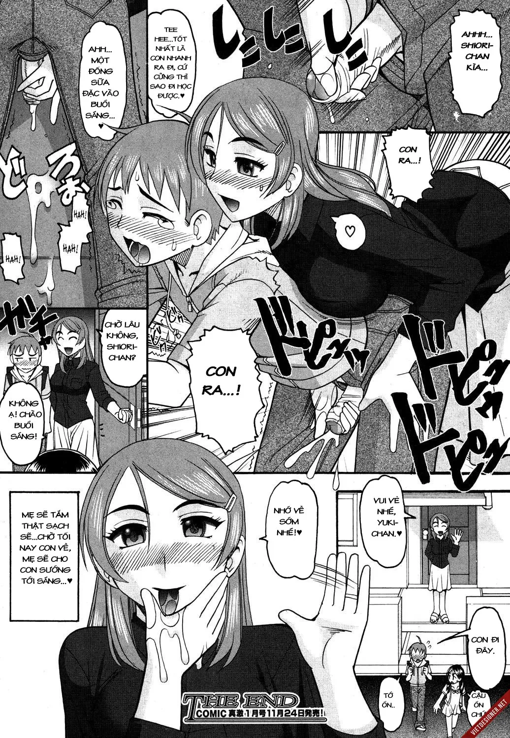 HentaiVN.net - Ảnh 18 - Konban Musuko O Goukan Shimasu! (Decensored) [I'll Rape My Son Tonight] - Chap 1