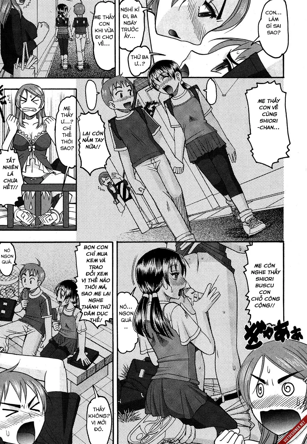 HentaiVN.net - Ảnh 3 - Konban Musuko O Goukan Shimasu! (Decensored) [I'll Rape My Son Tonight] - Chap 1