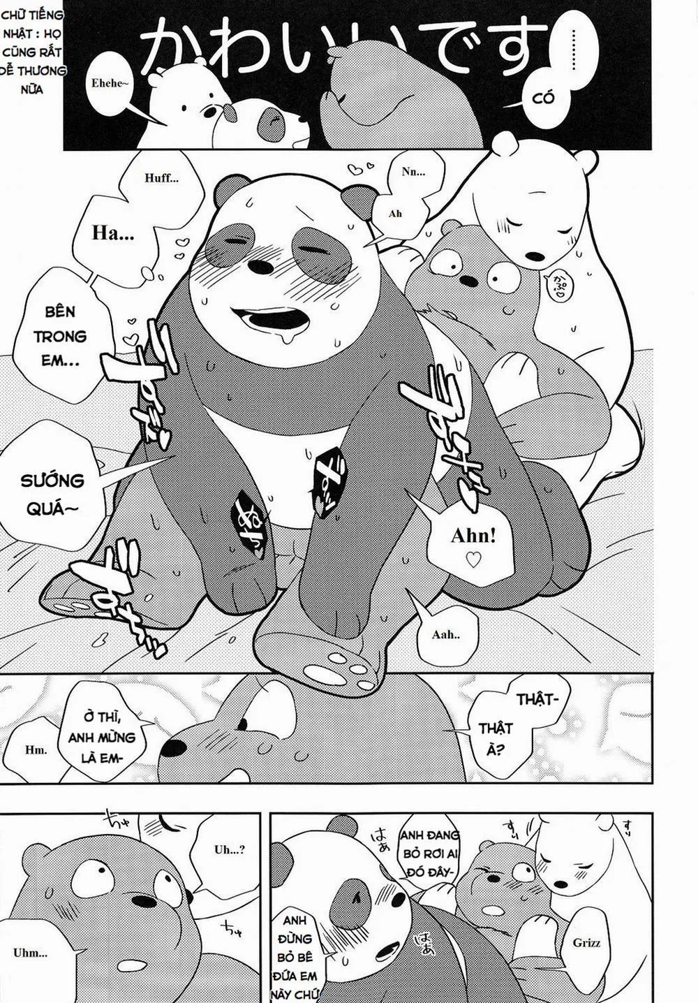 HentaiVN.net - Ảnh 10 - One Room Survival (We Bare Bears) - Chap 1