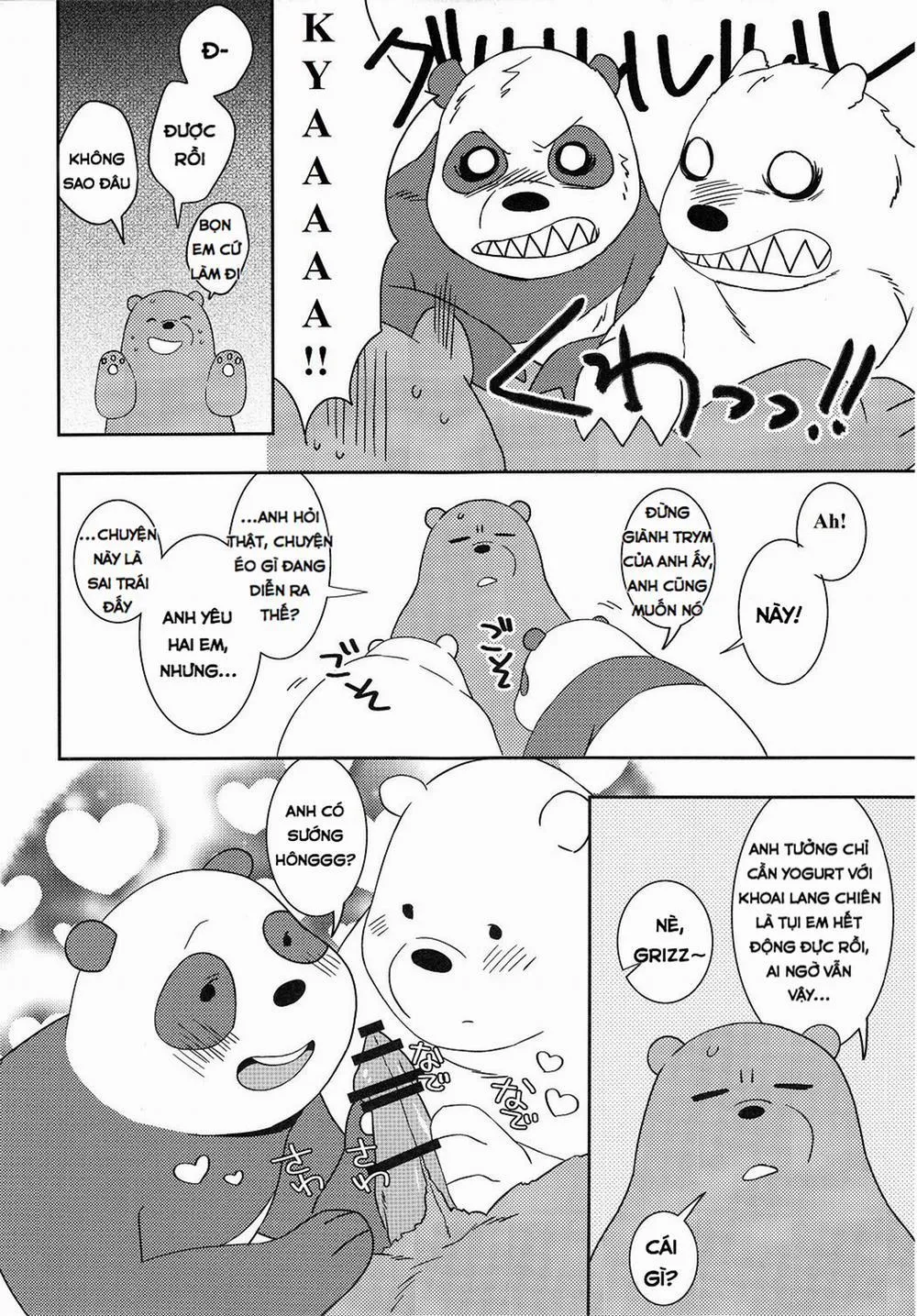 HentaiVN.net - Ảnh 9 - One Room Survival (We Bare Bears) - Chap 1