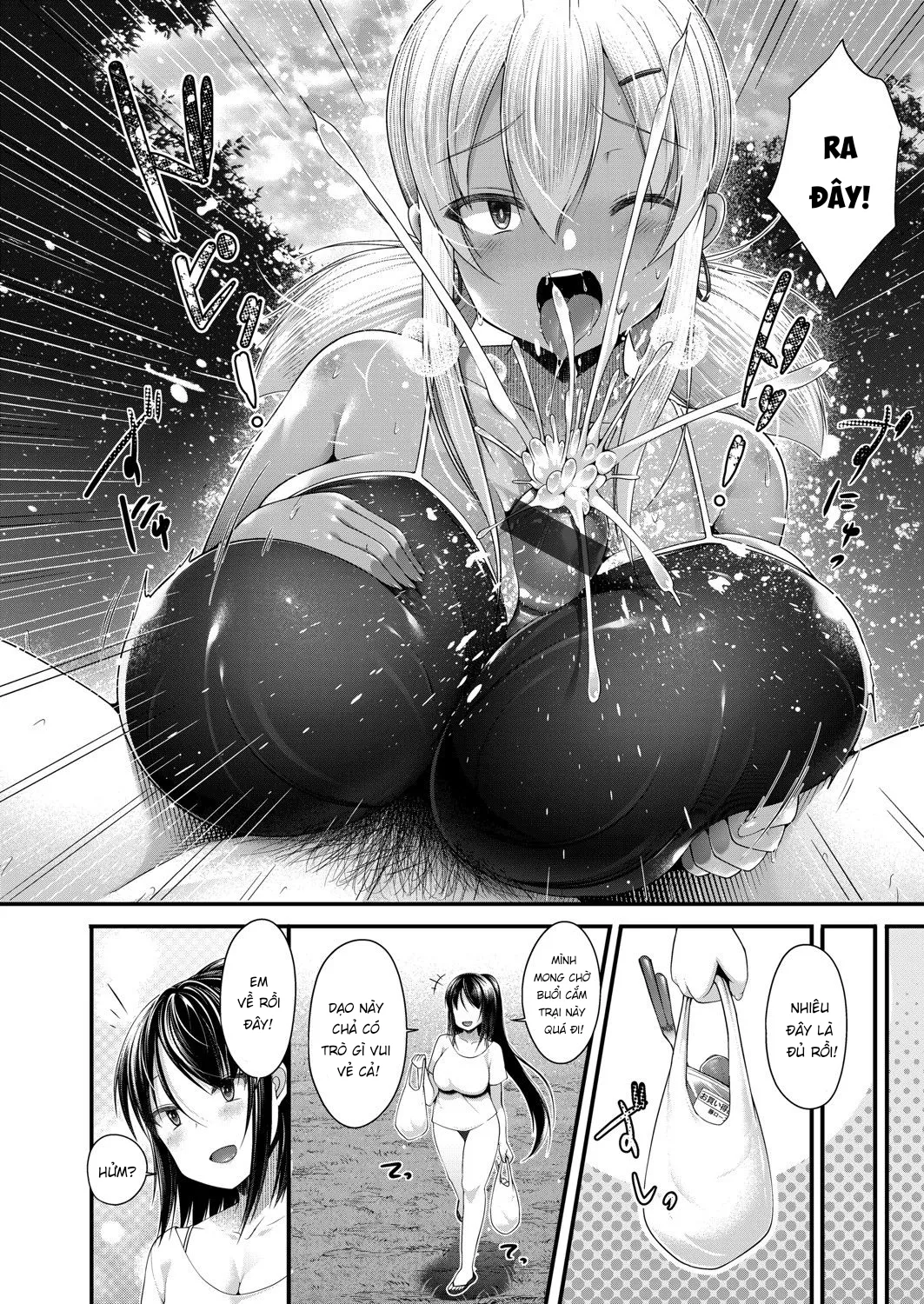 HentaiVN.net - Ảnh 13 - Hitori Camp o Shite itara Kuro Gal JK na Imouto to Imouto no Tomodachi ga Rannyuu shite kita Kekka Zenpen [Hitori Camp o Shite itara Kuro Gal JK na Imouto to Imouto no Tomodachi ga Rannyuu shite kita Kekka Zempen] - Chap 1