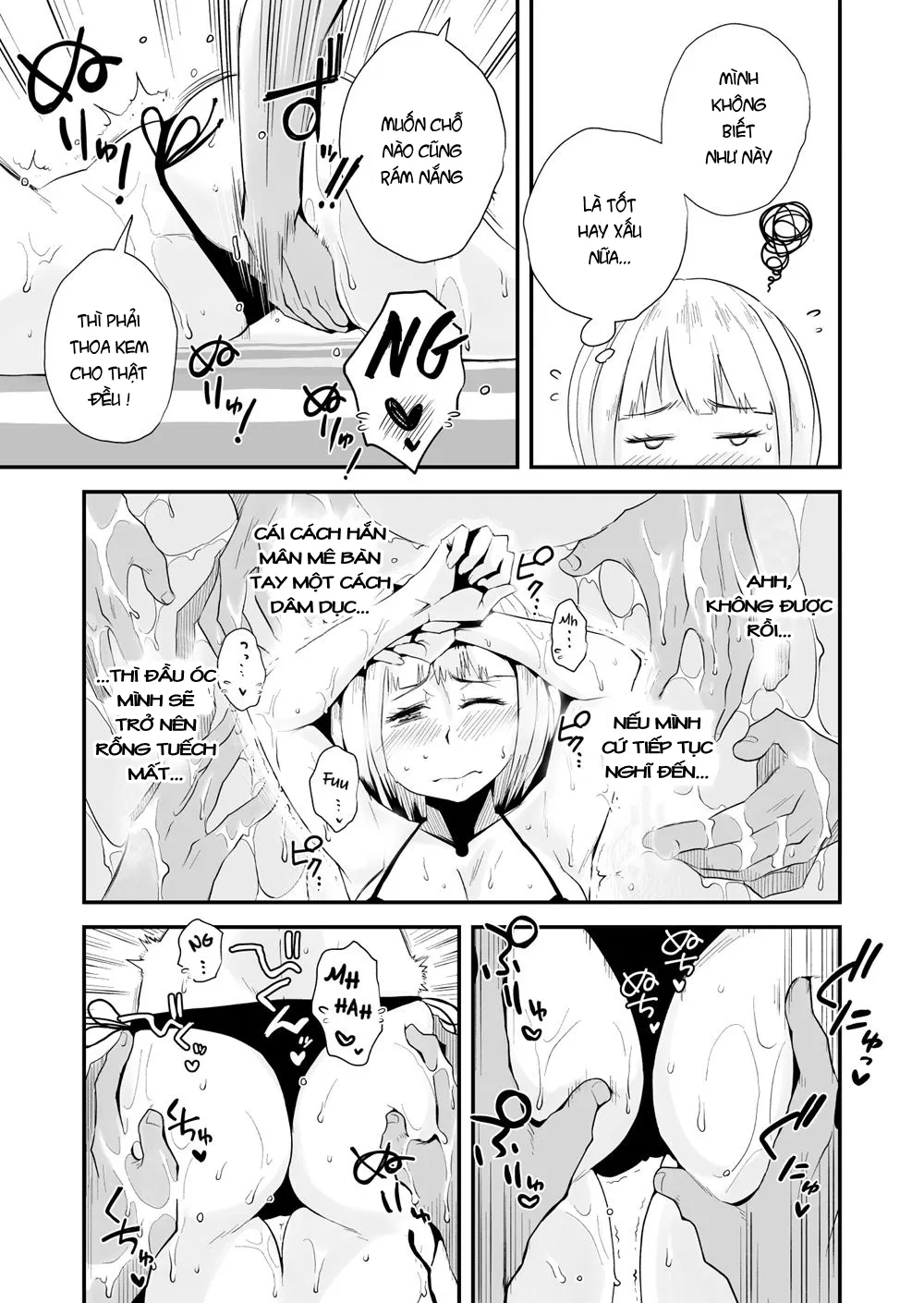 HentaiVN.net - Ảnh 15 - Mất vợ khi trong chuyến nghỉ hè [MY WIFE IS BEING TAKEN AWAY ~THE SEASIDE TOWN] - Chap 1