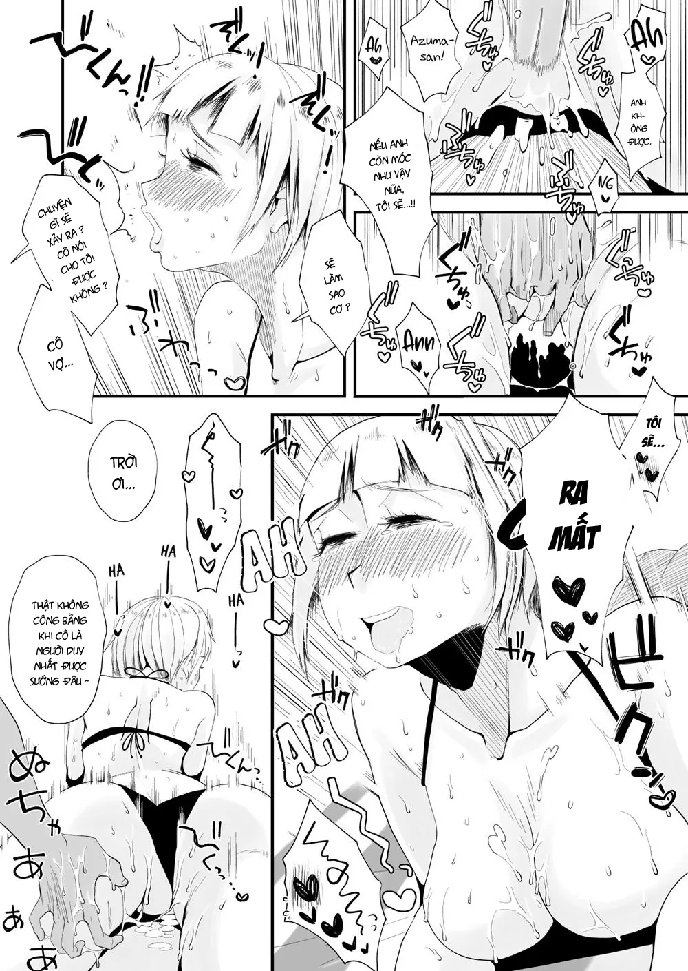HentaiVN.net - Ảnh 27 - Mất vợ khi trong chuyến nghỉ hè [MY WIFE IS BEING TAKEN AWAY ~THE SEASIDE TOWN] - Chap 1