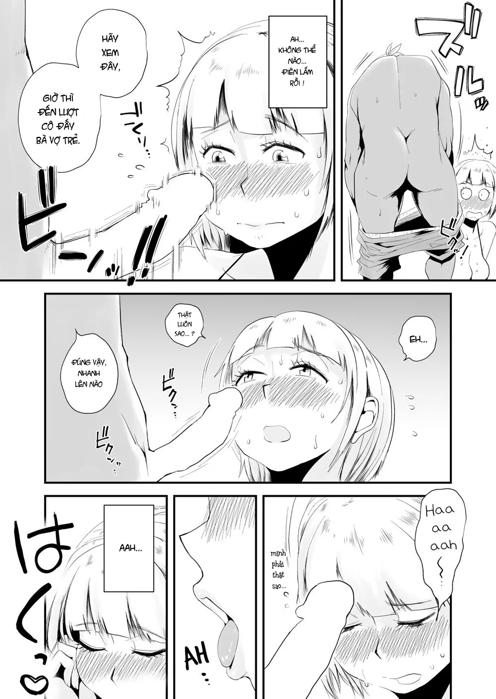HentaiVN.net - Ảnh 28 - Mất vợ khi trong chuyến nghỉ hè [MY WIFE IS BEING TAKEN AWAY ~THE SEASIDE TOWN] - Chap 1