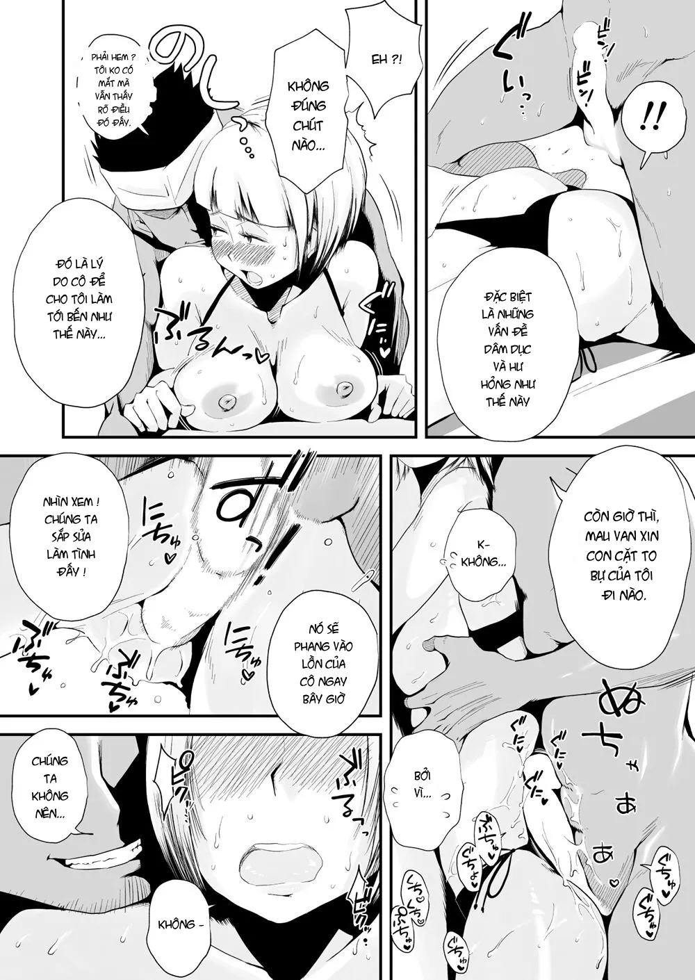 HentaiVN.net - Ảnh 30 - Mất vợ khi trong chuyến nghỉ hè [MY WIFE IS BEING TAKEN AWAY ~THE SEASIDE TOWN] - Chap 1