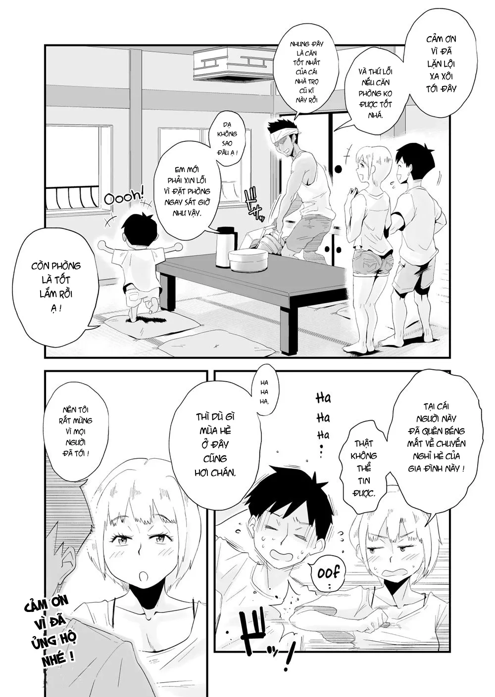HentaiVN.net - Ảnh 5 - Mất vợ khi trong chuyến nghỉ hè [MY WIFE IS BEING TAKEN AWAY ~THE SEASIDE TOWN] - Chap 1