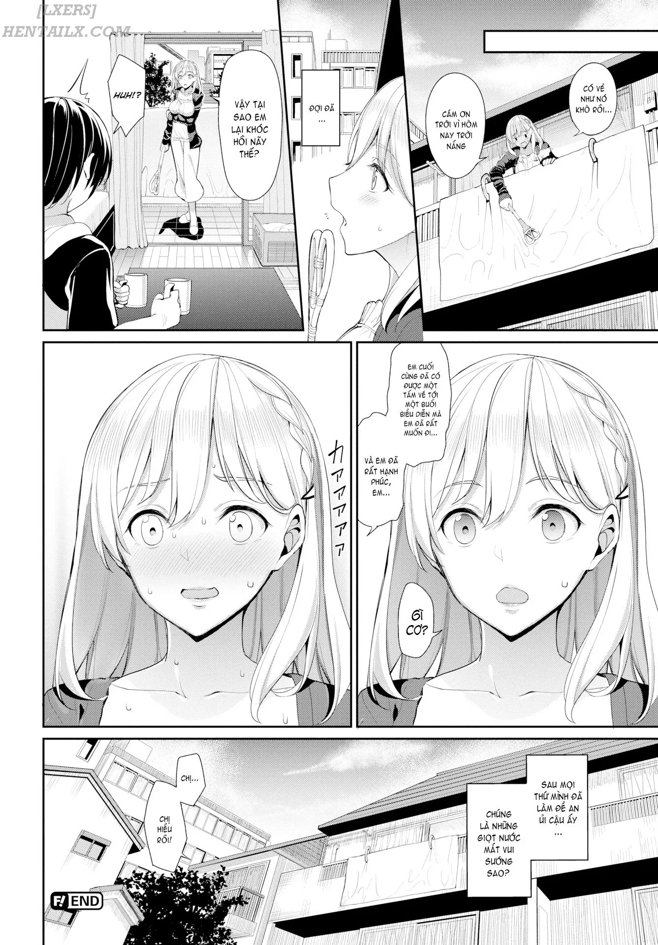 HentaiVN.net - Ảnh 23 - Soft and Fluffy Landlady - Chap 1