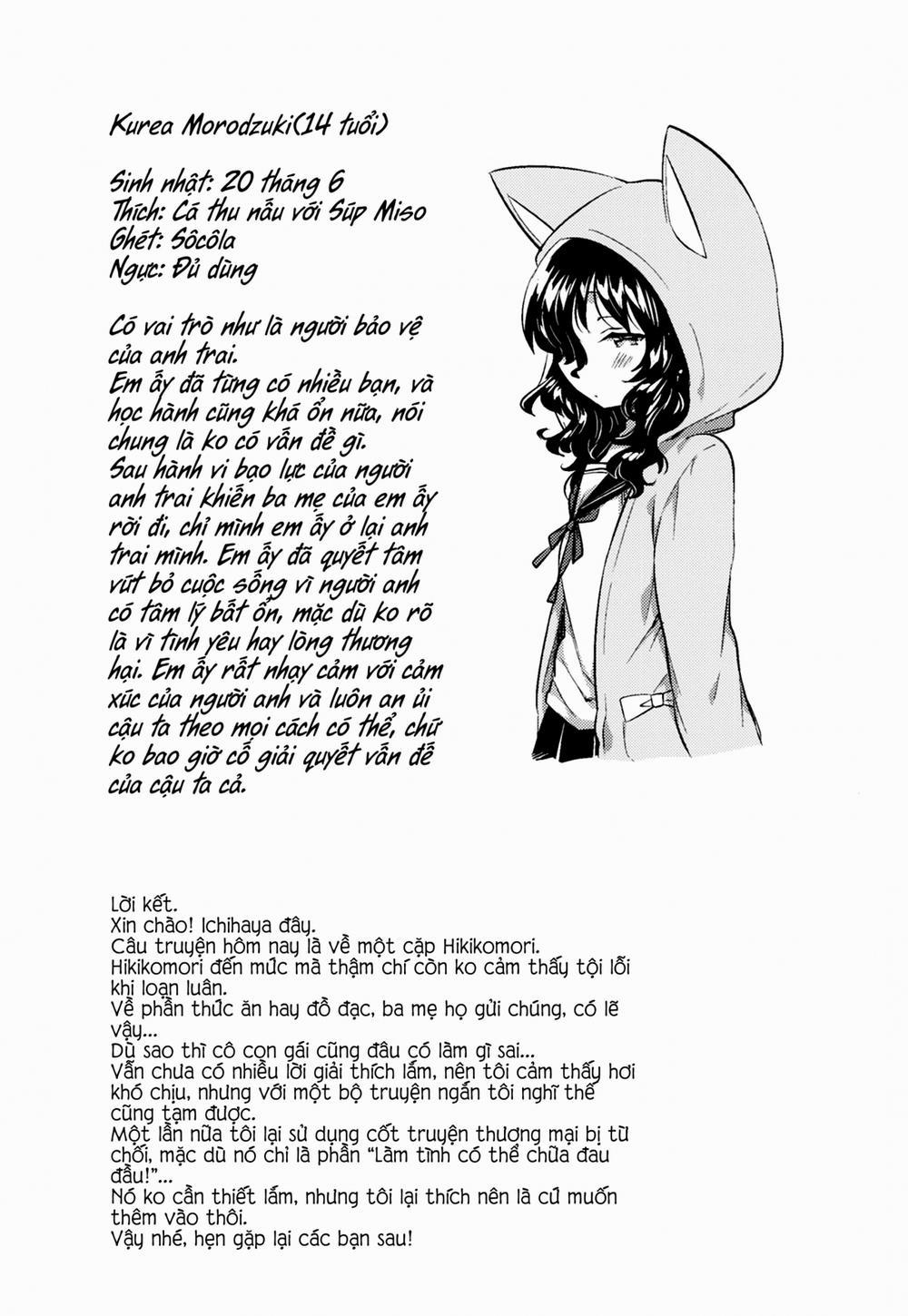HentaiVN.net - Ảnh 24 - Em Gái Tôi Là Hikikomori [Imouto wa Hikikomori; My Little Sister Is a Shut-in; 妹はひきこもり] - Chap 1