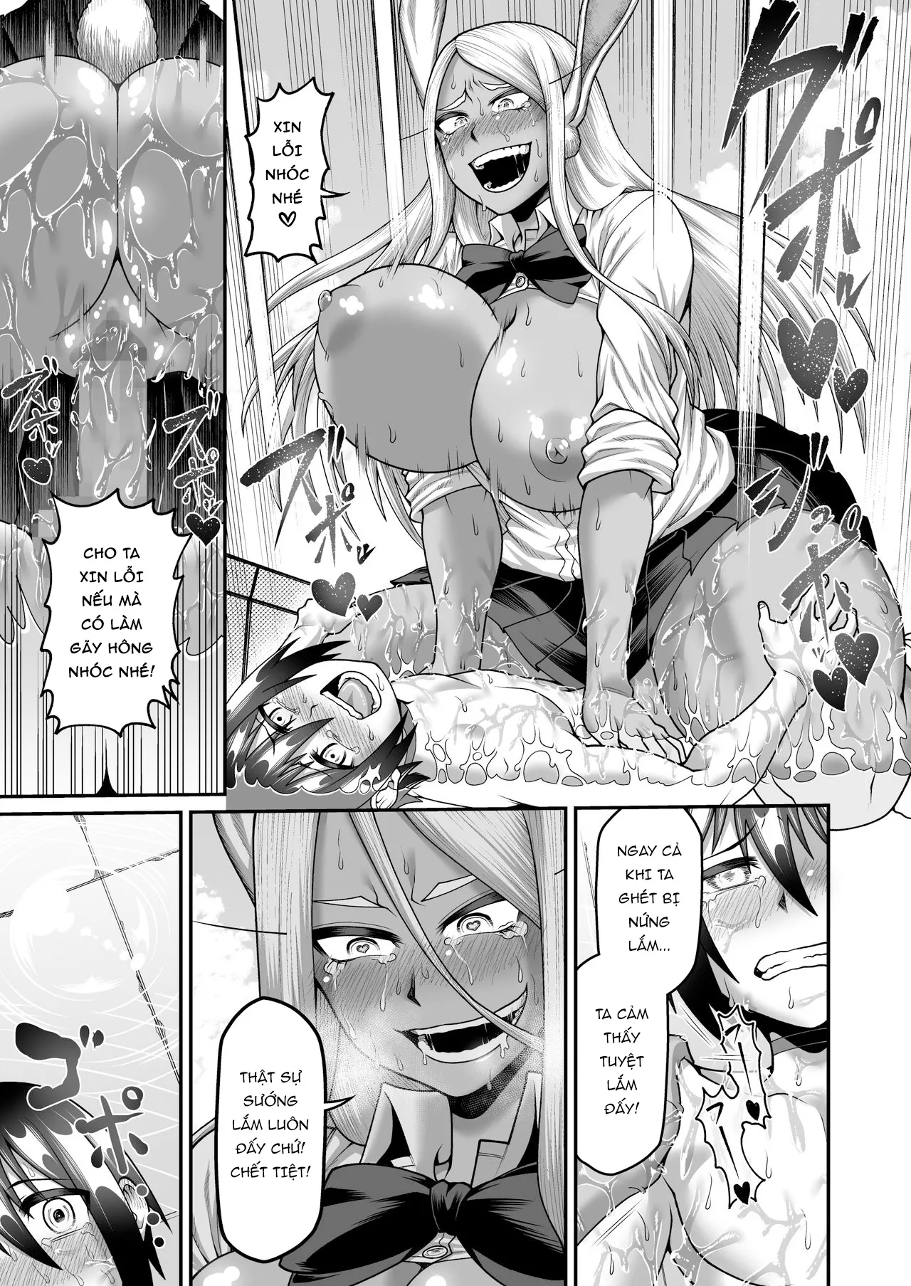 HentaiVN.net - Ảnh 28 - Mirko Onee-san to Manatsu no Hatsujouki [Mirko's Midsummer Heat] - Chap 1
