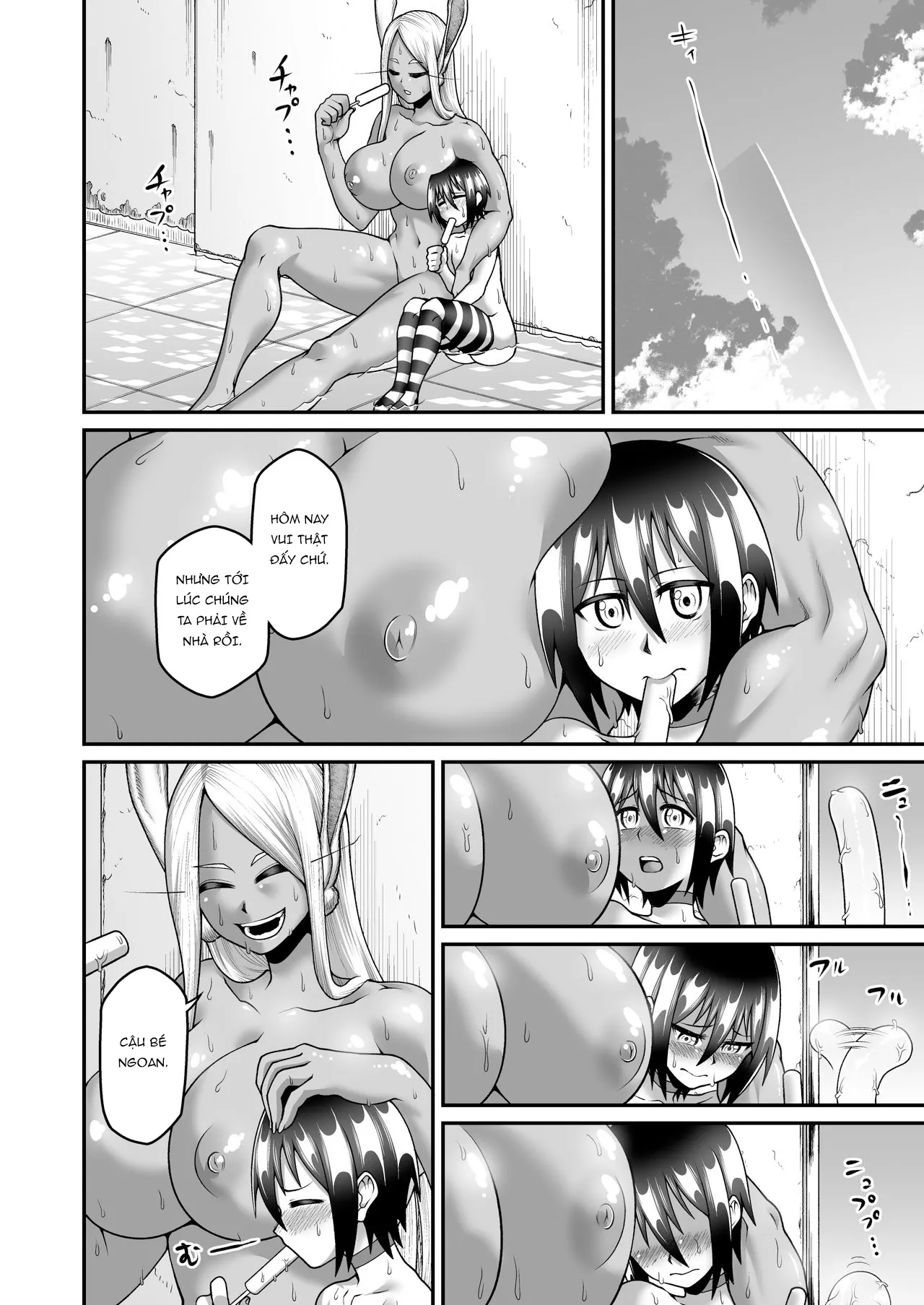 HentaiVN.net - Ảnh 37 - Mirko Onee-san to Manatsu no Hatsujouki [Mirko's Midsummer Heat] - Chap 1