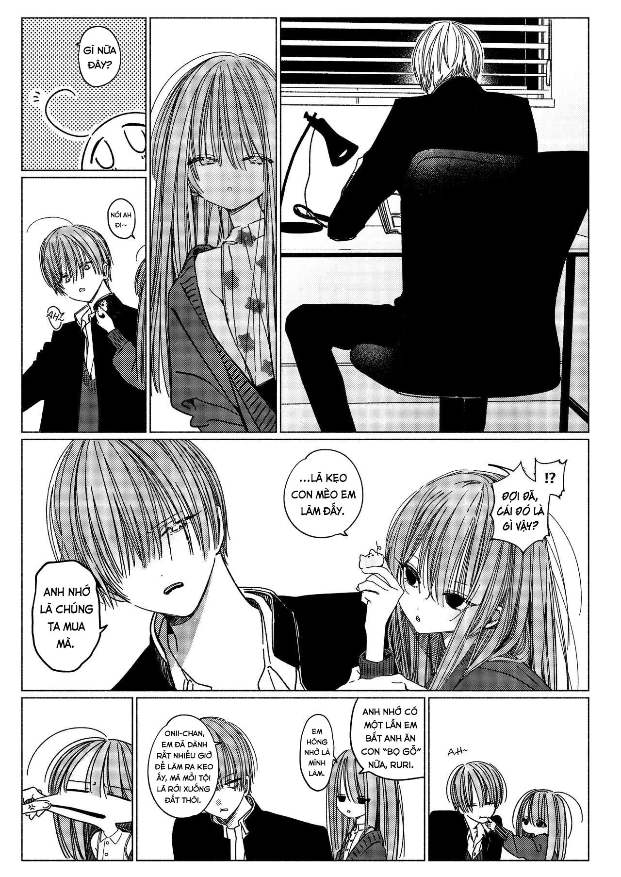 HentaiVN.net - Ảnh 9 - Ta Cùng Ăn Kẹo và Làm Tình. [Let's Share Sweets and Have Sex ; 一起來 吃點心 與性愛[ ; Issho ni Ite Okashi Tabete Sex Shiyo] - Chap 1