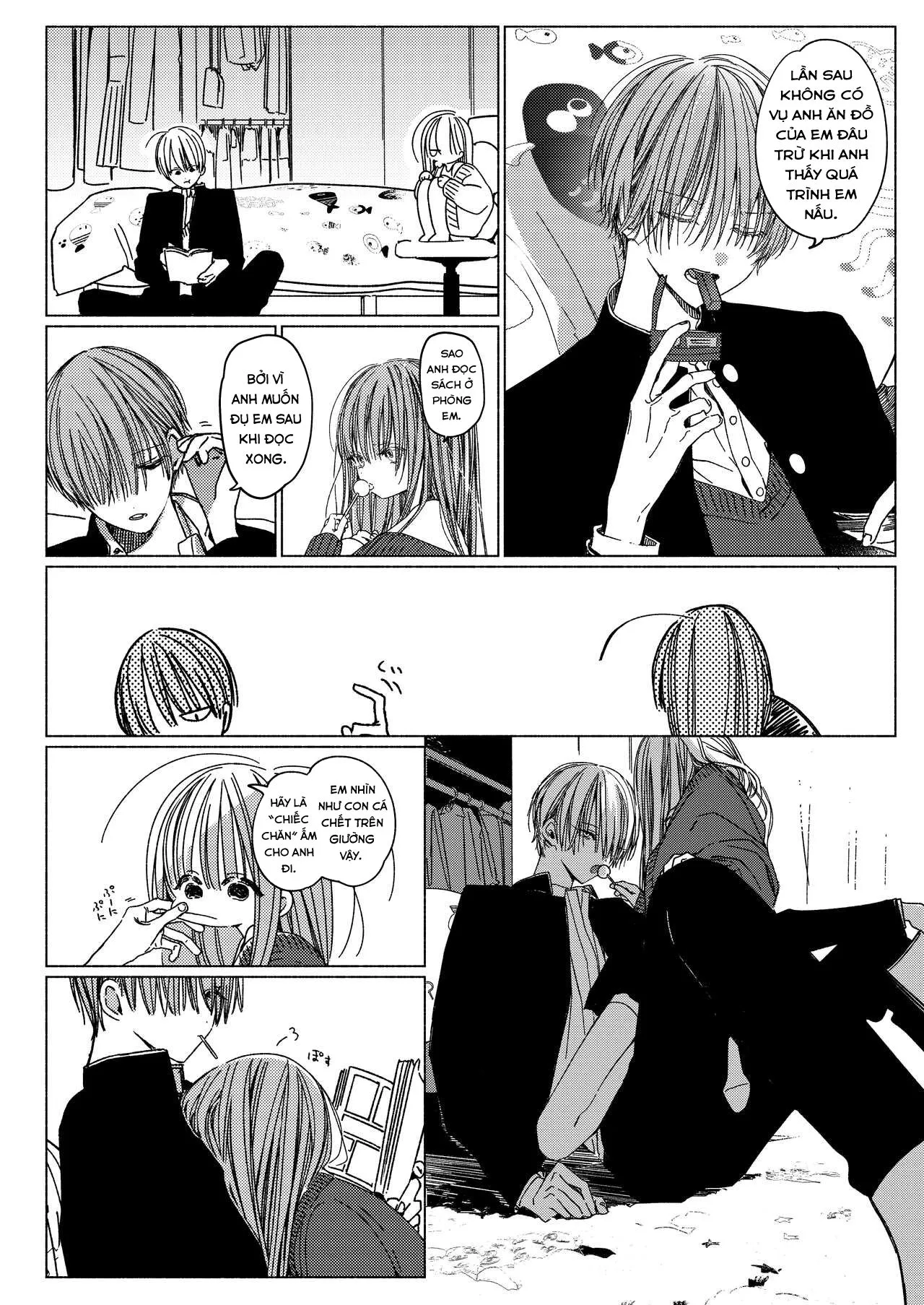 HentaiVN.net - Ảnh 10 - Ta Cùng Ăn Kẹo và Làm Tình. [Let's Share Sweets and Have Sex ; 一起來 吃點心 與性愛[ ; Issho ni Ite Okashi Tabete Sex Shiyo] - Chap 1