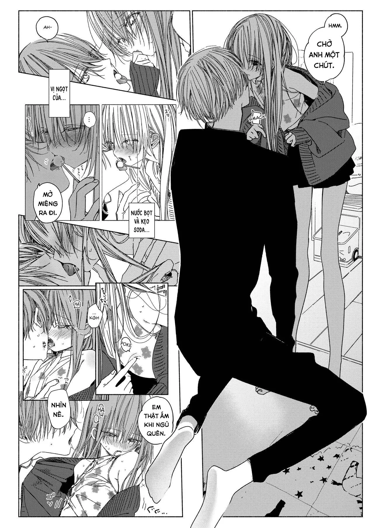 HentaiVN.net - Ảnh 12 - Ta Cùng Ăn Kẹo và Làm Tình. [Let's Share Sweets and Have Sex ; 一起來 吃點心 與性愛[ ; Issho ni Ite Okashi Tabete Sex Shiyo] - Chap 1