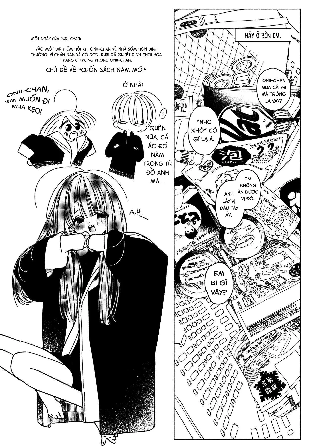 HentaiVN.net - Ảnh 5 - Ta Cùng Ăn Kẹo và Làm Tình. [Let's Share Sweets and Have Sex ; 一起來 吃點心 與性愛[ ; Issho ni Ite Okashi Tabete Sex Shiyo] - Chap 1