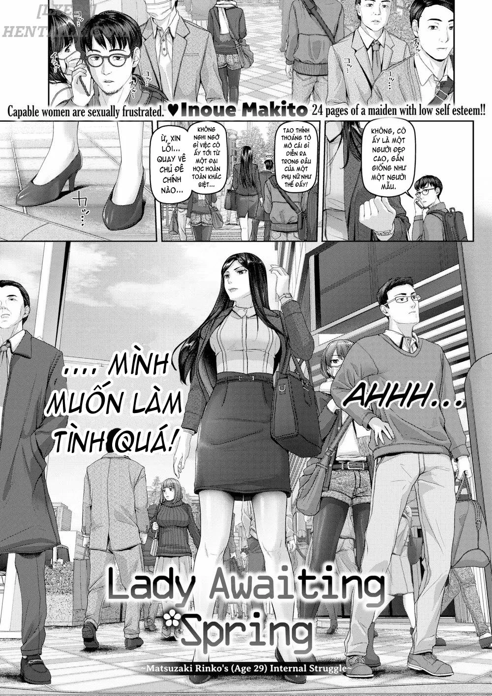 HentaiVN.net - Ảnh 3 - Lady Awaiting Spring [Comic Shitsurakuten 2017-12] - Chap 1