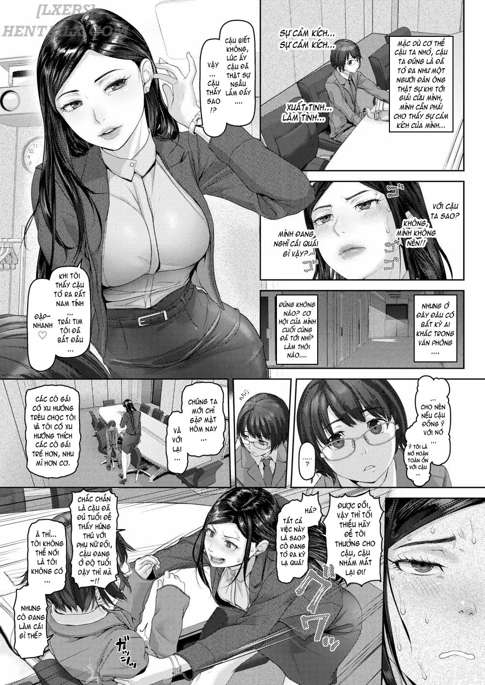 HentaiVN.net - Ảnh 7 - Lady Awaiting Spring [Comic Shitsurakuten 2017-12] - Chap 1