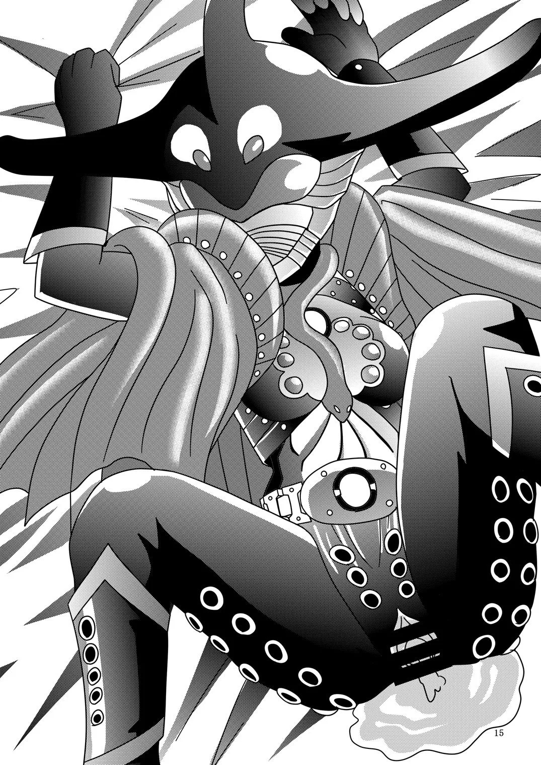 HentaiVN.net - Ảnh 14 - Chijoku! Akumatouge no Kaijin Shoukan (Kamen Rider Wizard) - Chap 1