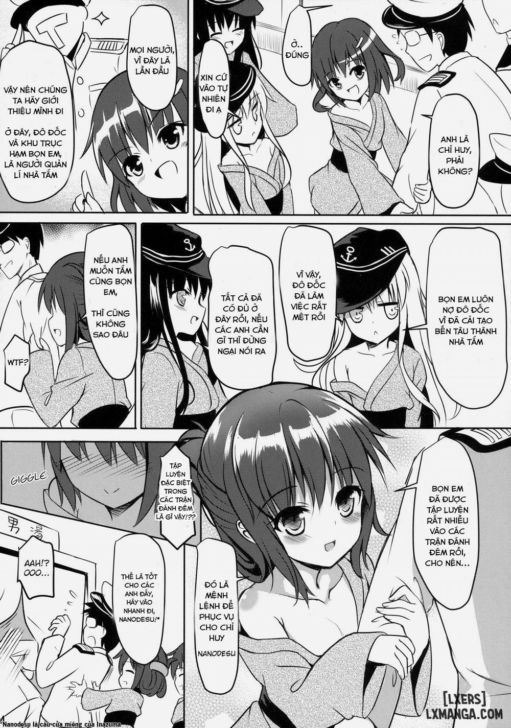 HentaiVN.net - Ảnh 5 - Dai Roku Kuchiku Onsen Yokujou (Kantai Collection -KanColle-) [Sixth Destroyer Onsen Helpers] - Chap 1