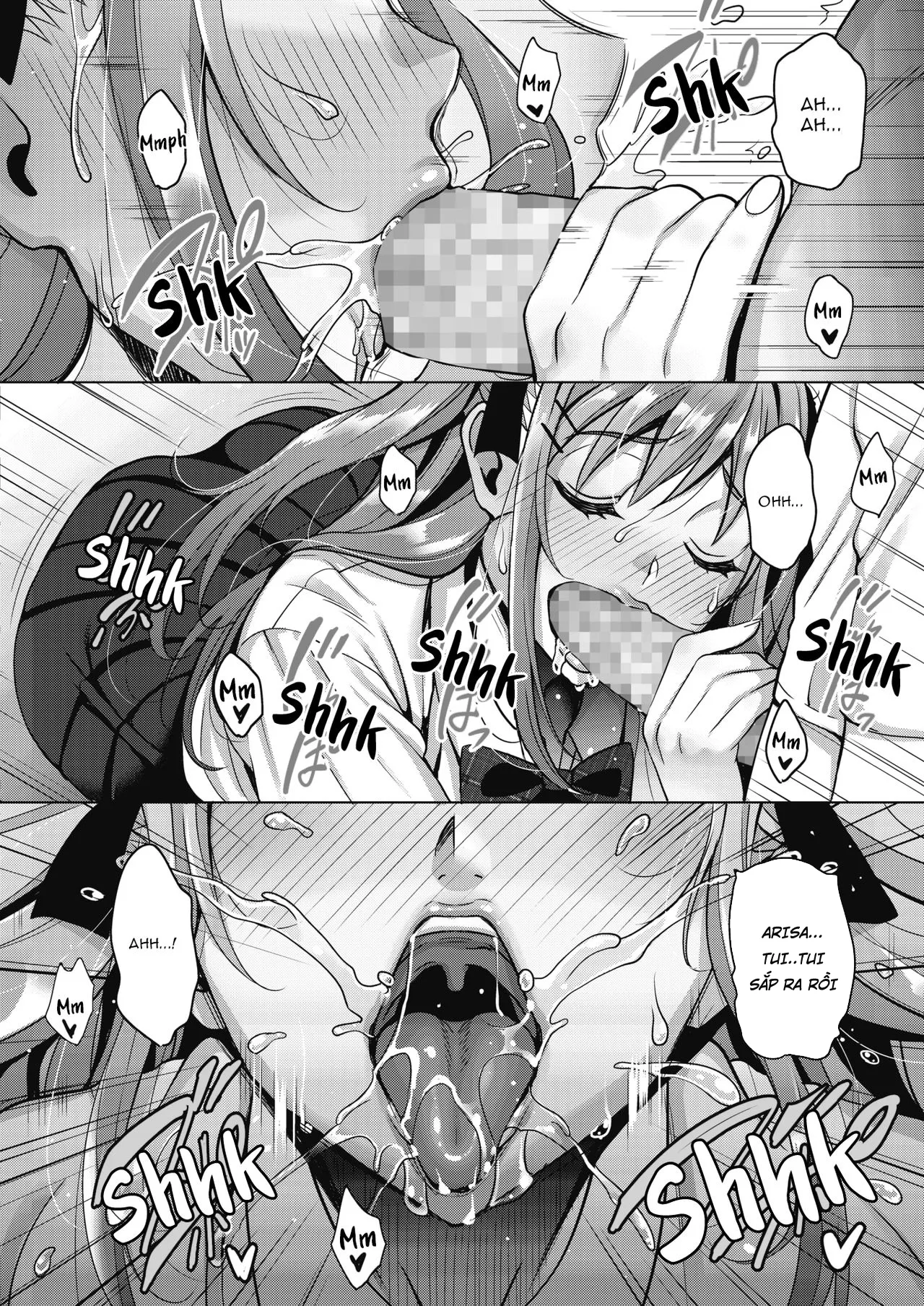 HentaiVN.net - Ảnh 10 - Địt em ma láu cá [Uchi no Kawaii Doukyonin-san] - Chap 1