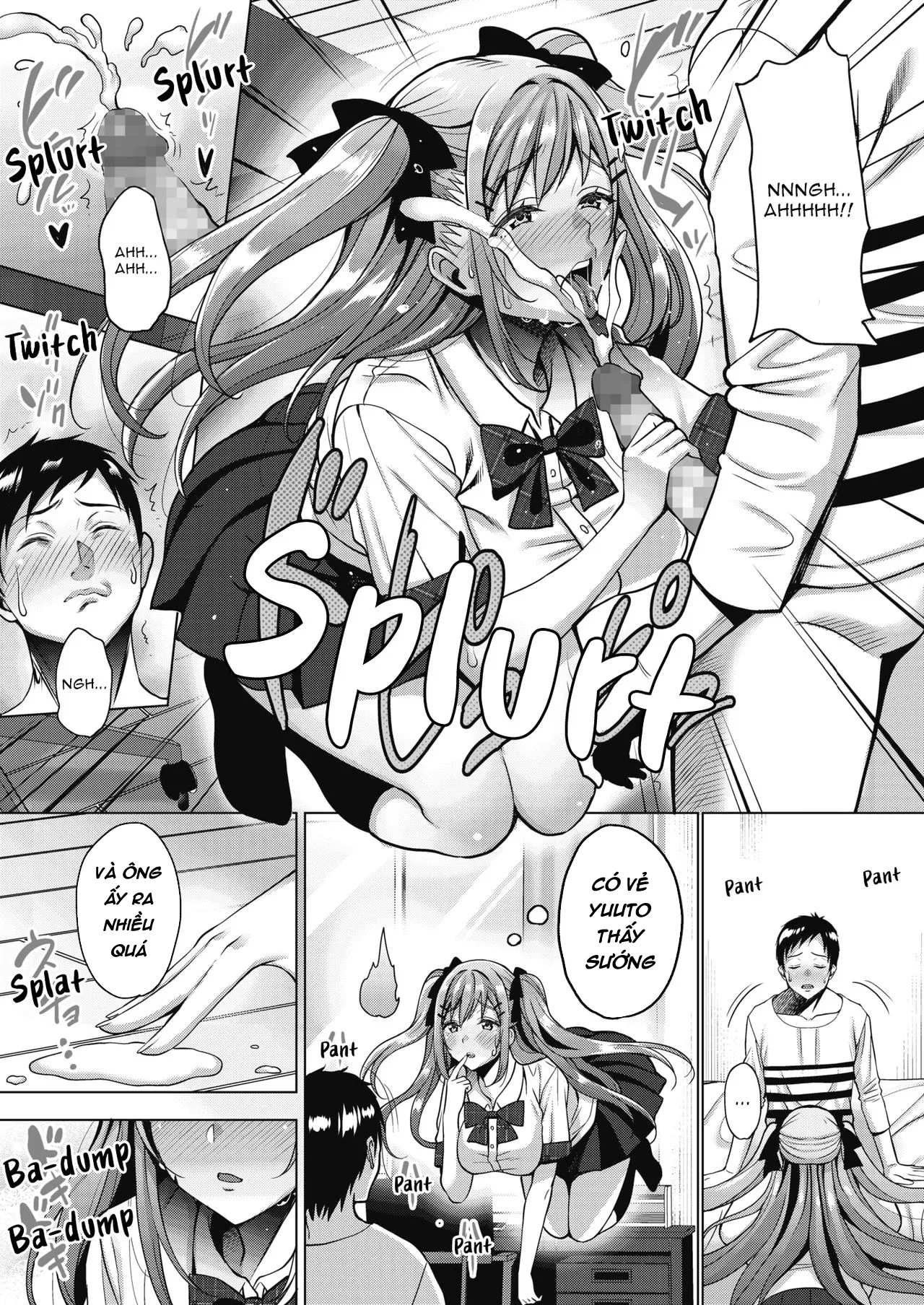 HentaiVN.net - Ảnh 11 - Địt em ma láu cá [Uchi no Kawaii Doukyonin-san] - Chap 1