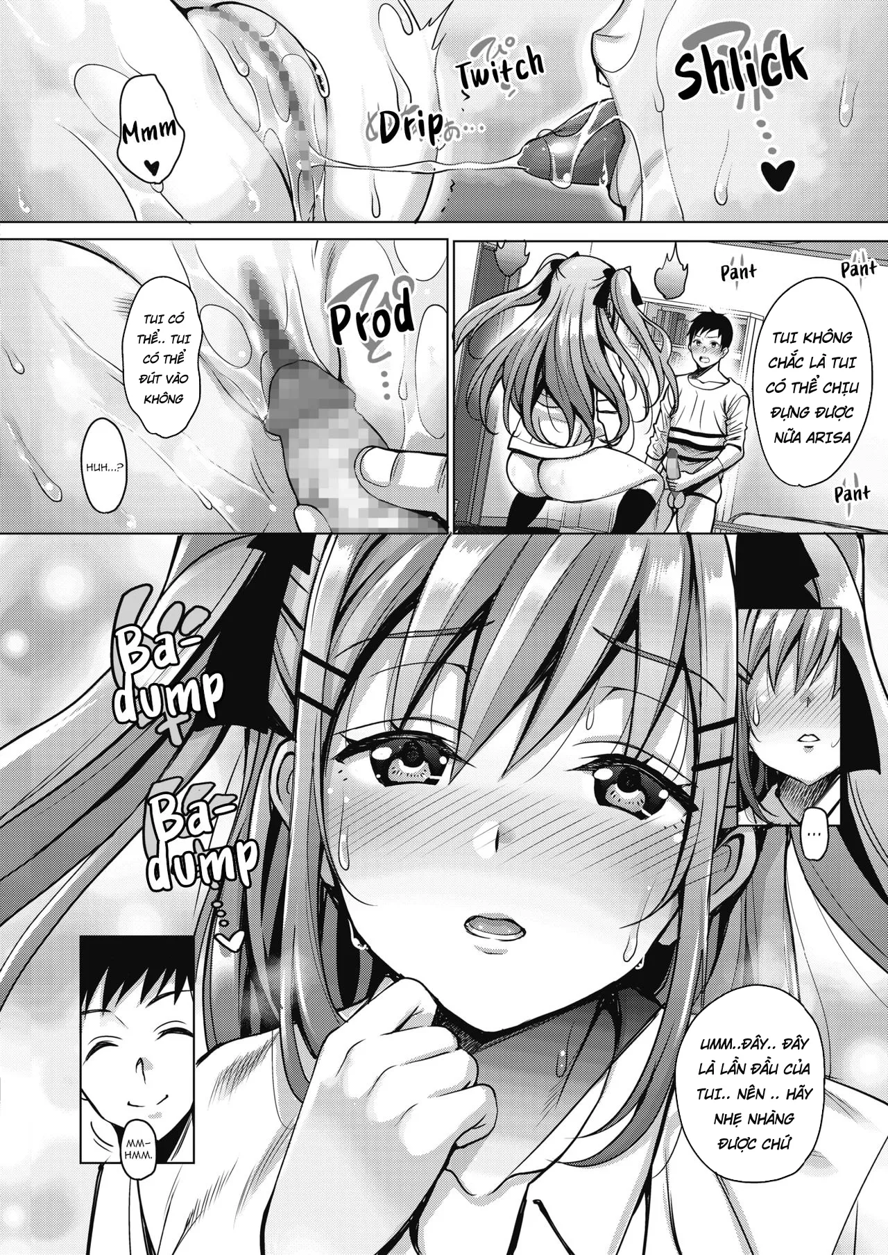 HentaiVN.net - Ảnh 16 - Địt em ma láu cá [Uchi no Kawaii Doukyonin-san] - Chap 1
