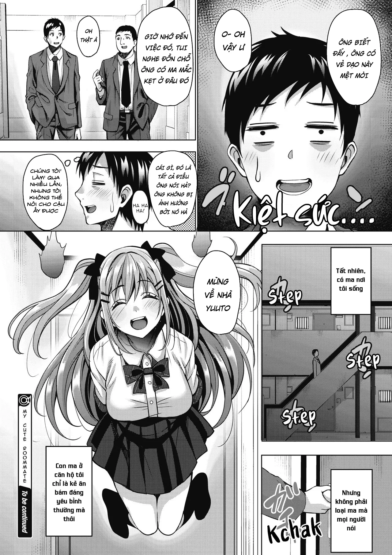 HentaiVN.net - Ảnh 24 - Địt em ma láu cá [Uchi no Kawaii Doukyonin-san] - Chap 1
