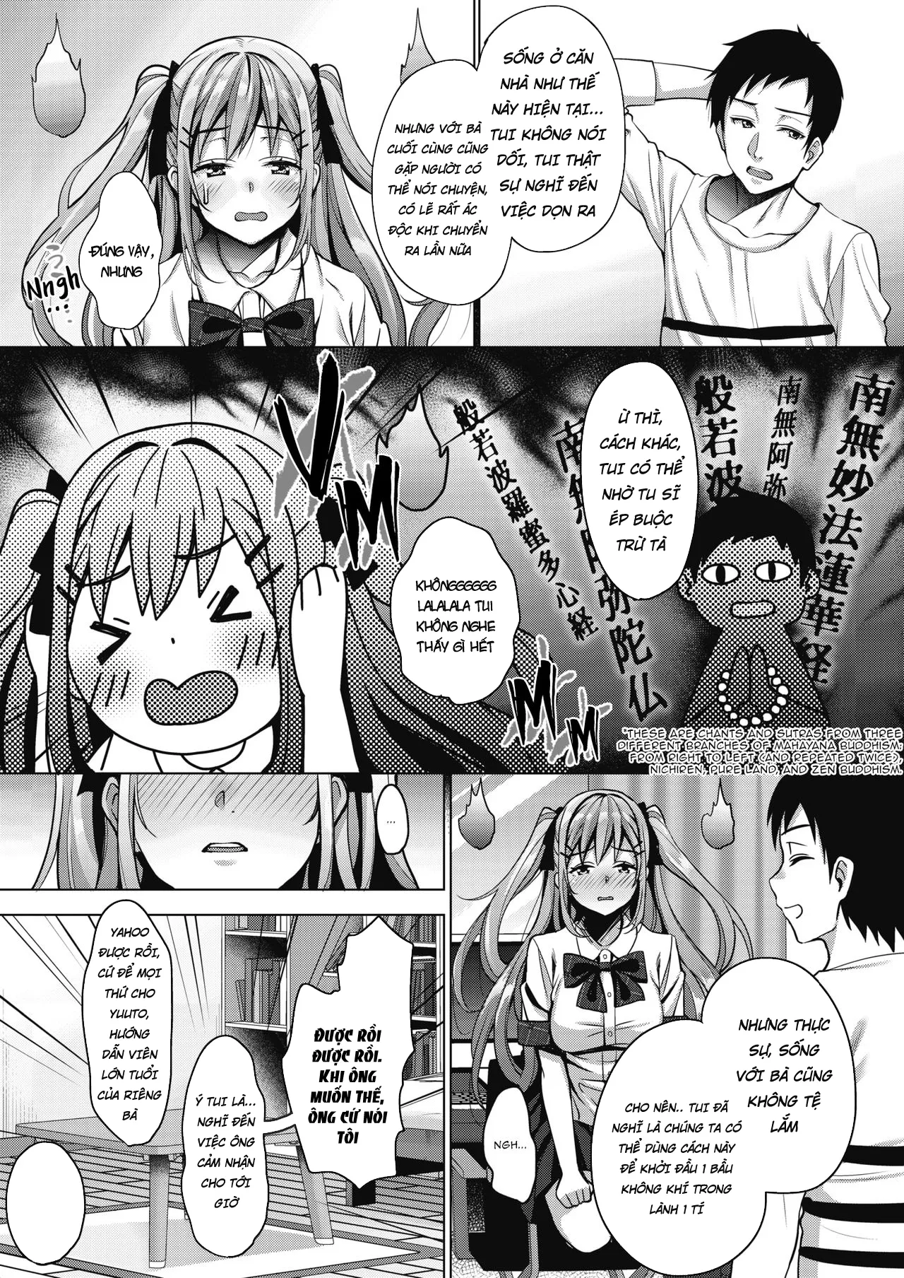HentaiVN.net - Ảnh 7 - Địt em ma láu cá [Uchi no Kawaii Doukyonin-san] - Chap 1