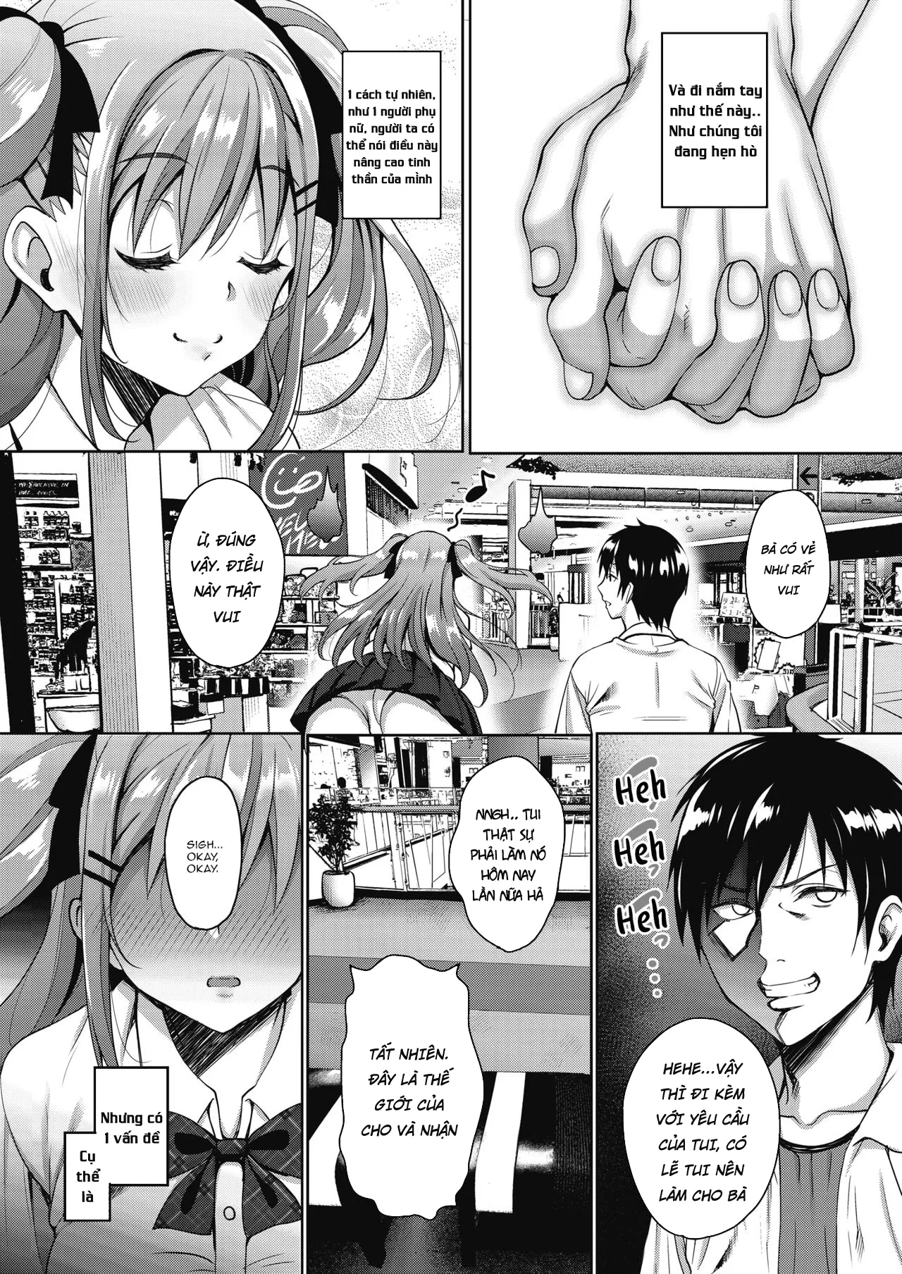 HentaiVN.net - Ảnh 3 - Địt em ma láu cá [Uchi no Kawaii Doukyonin-san] - Chap 2