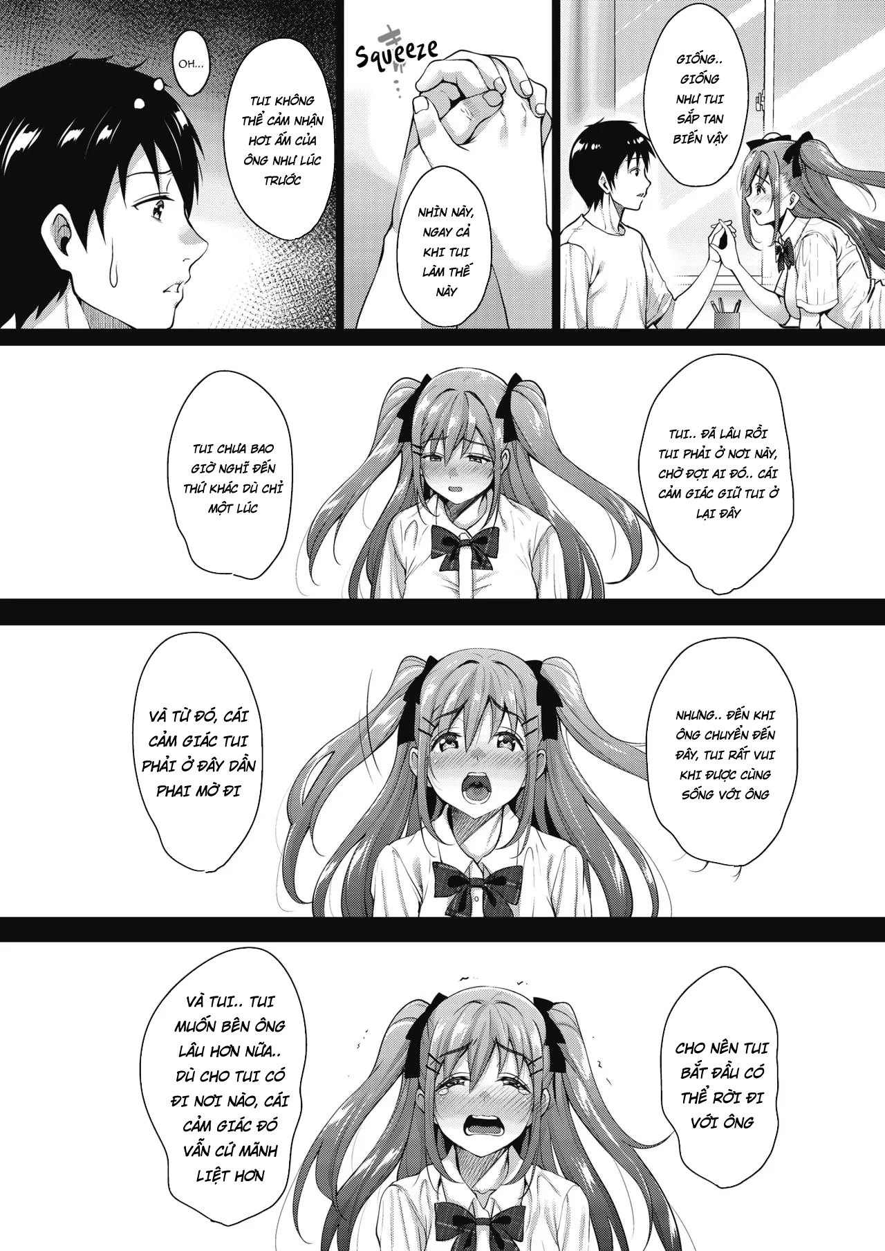 HentaiVN.net - Ảnh 3 - Địt em ma láu cá [Uchi no Kawaii Doukyonin-san] - Chap 3